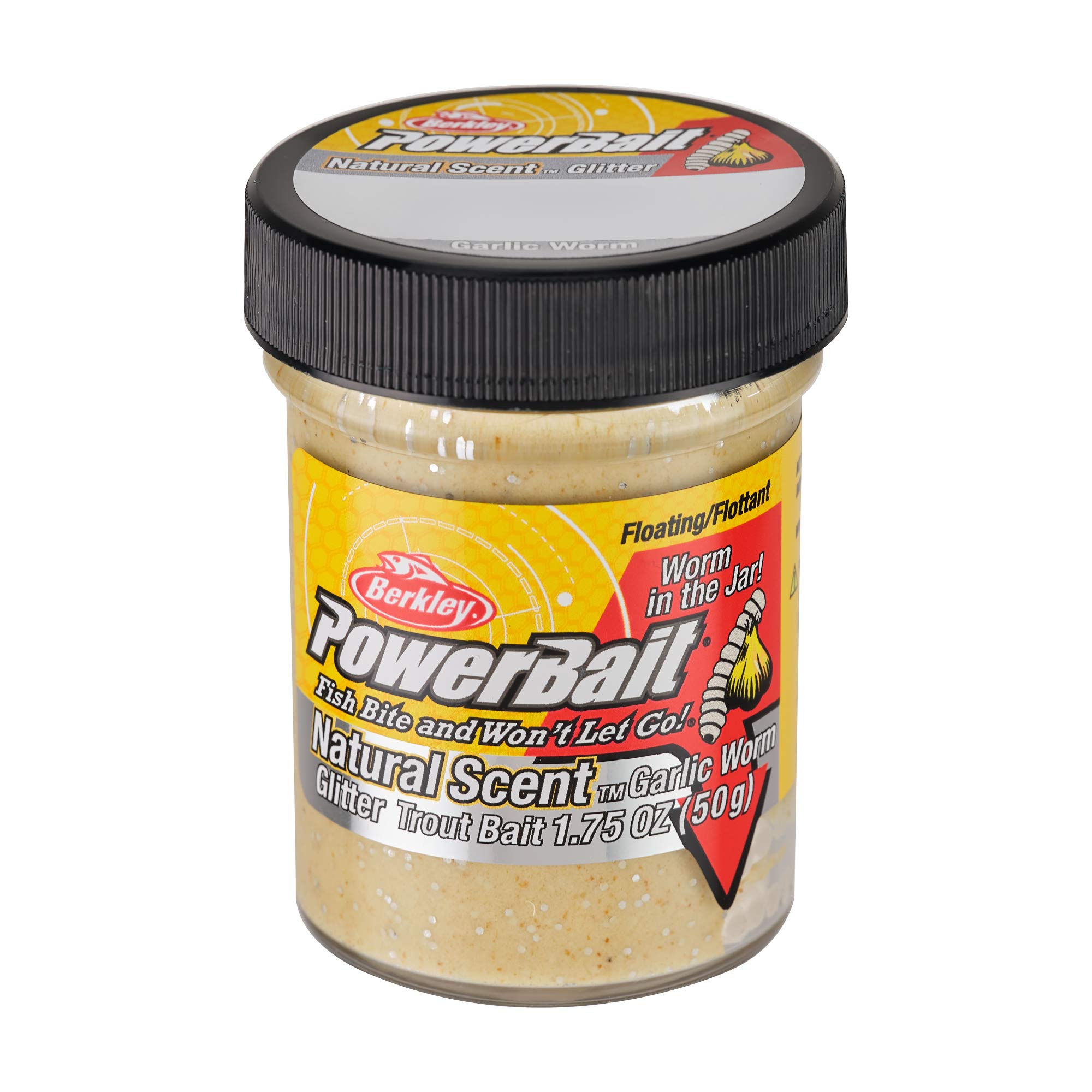 Berkley Powerbait Trout Fishing Dough - 1.8 Oz. Fluorescent Orange