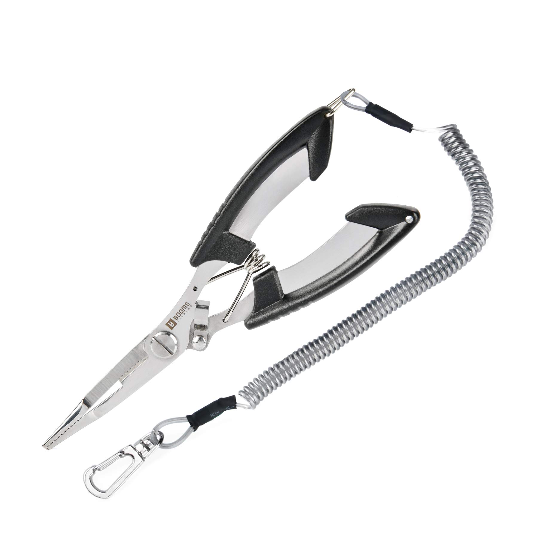 Booms Fishing H01 Small Fishing Pliers Scissors Braid Cutters Lightweight  Stainless Steel Fishing Tools Split Ring