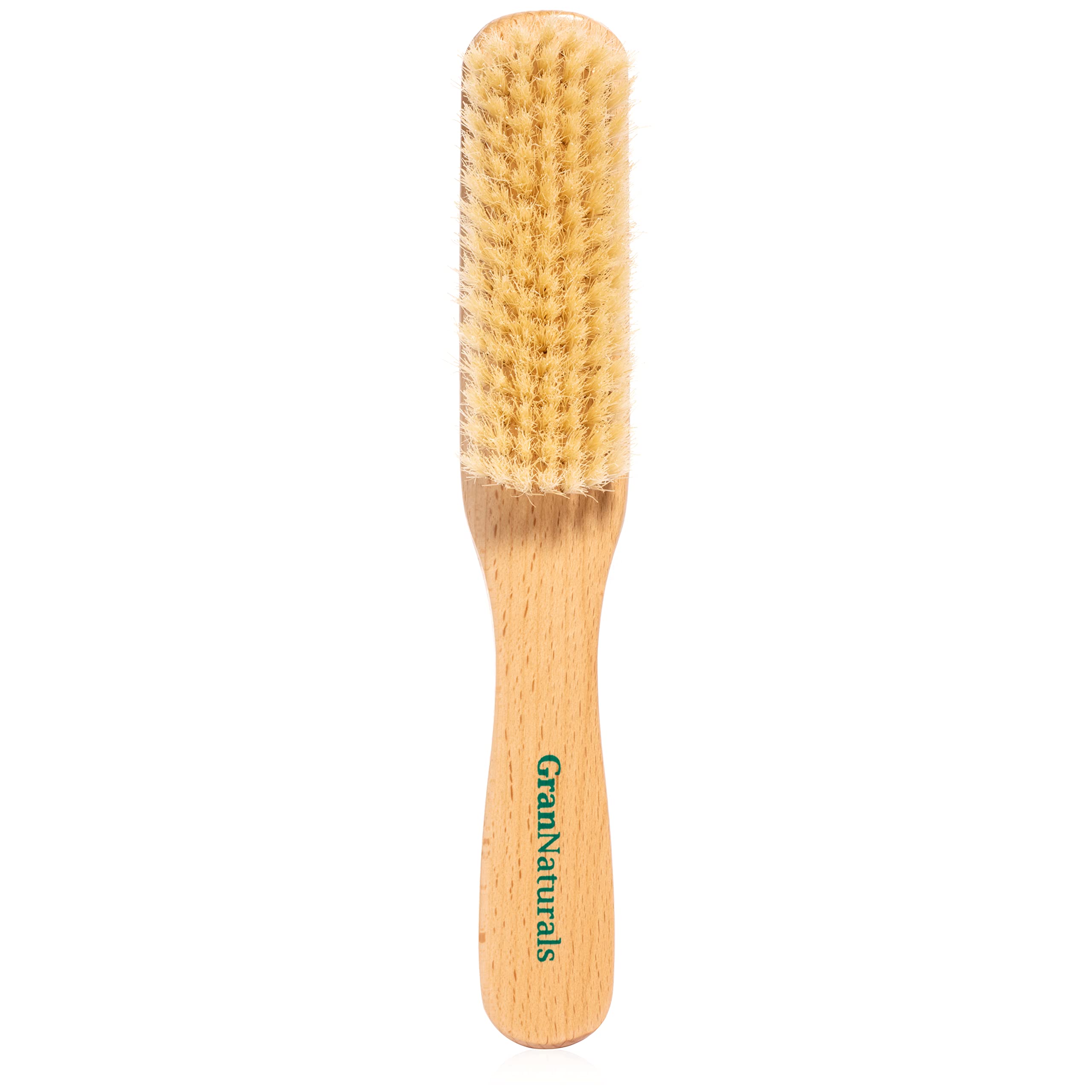 GranNaturals Boar Bristle Paddle Hair Brush for Women and Men - Natura