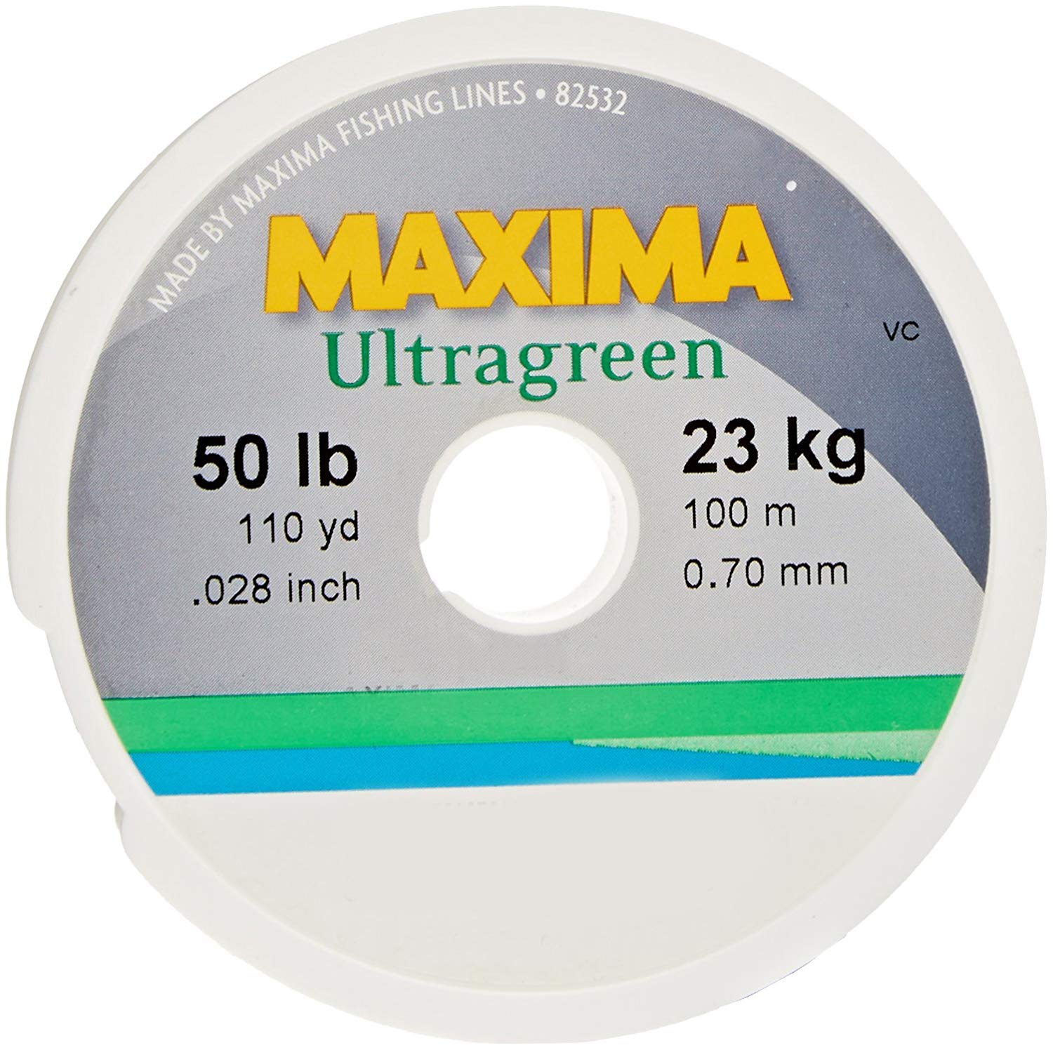 Maxima Fishing Line Mini Pack, Ultragreen Ultragreen, 50-pound