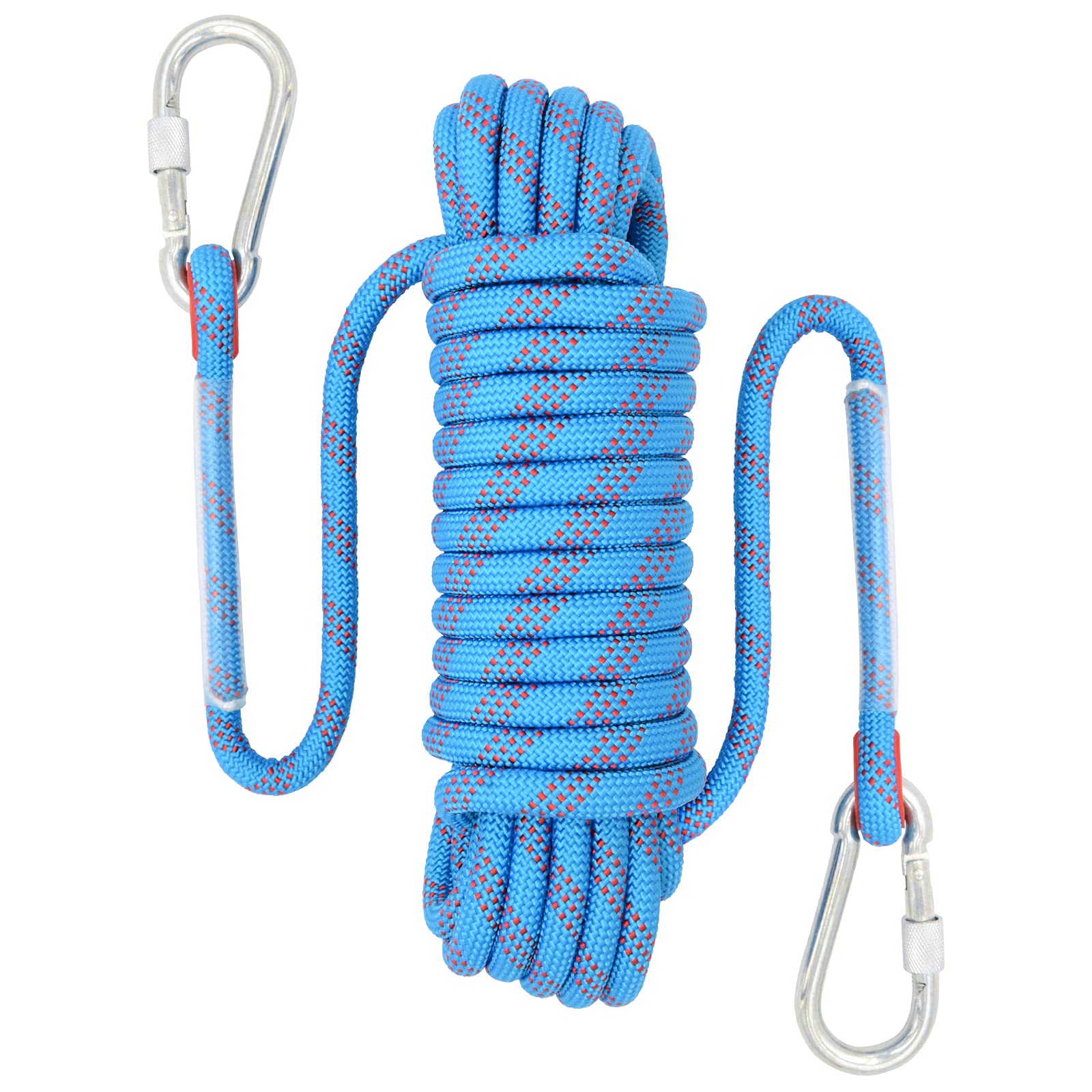 DEFIMOB Climbing Rope,12mm/ 10mm Static Outdoor Rock Climbing Rope
