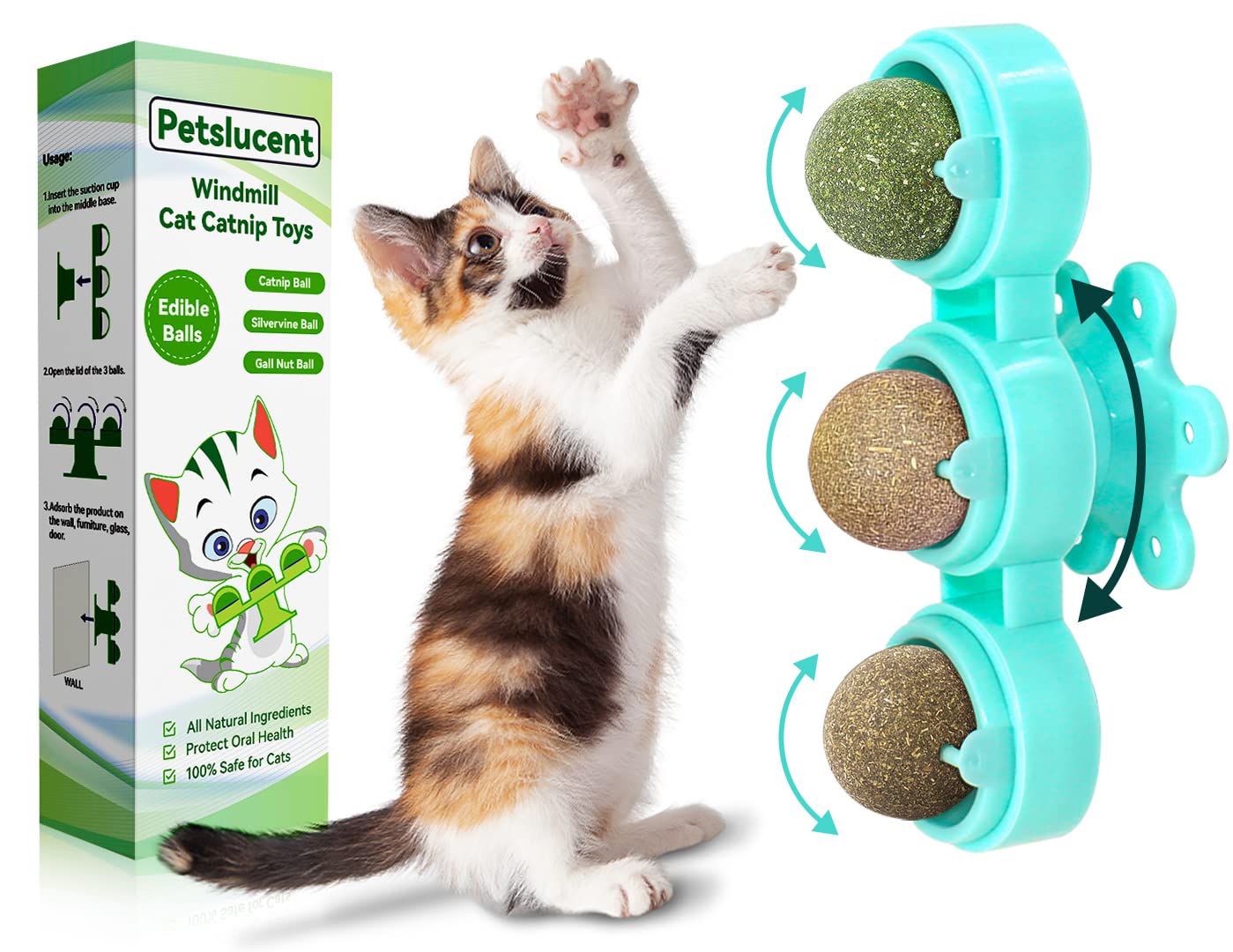 Catnip dispenser for cat toys - Scent setters