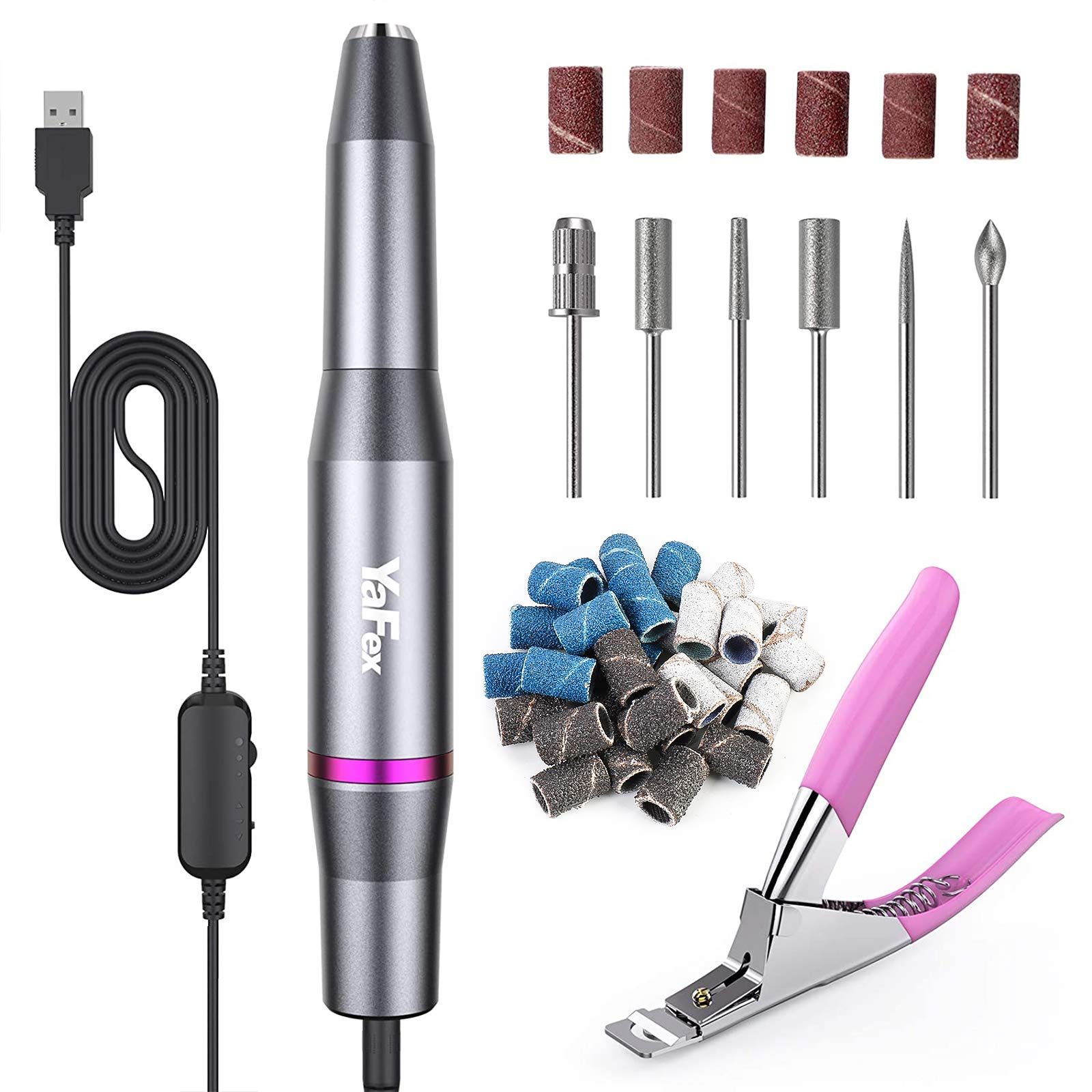 TekDeals Professional Electric Nail File Drill Manicure Tool India | Ubuy