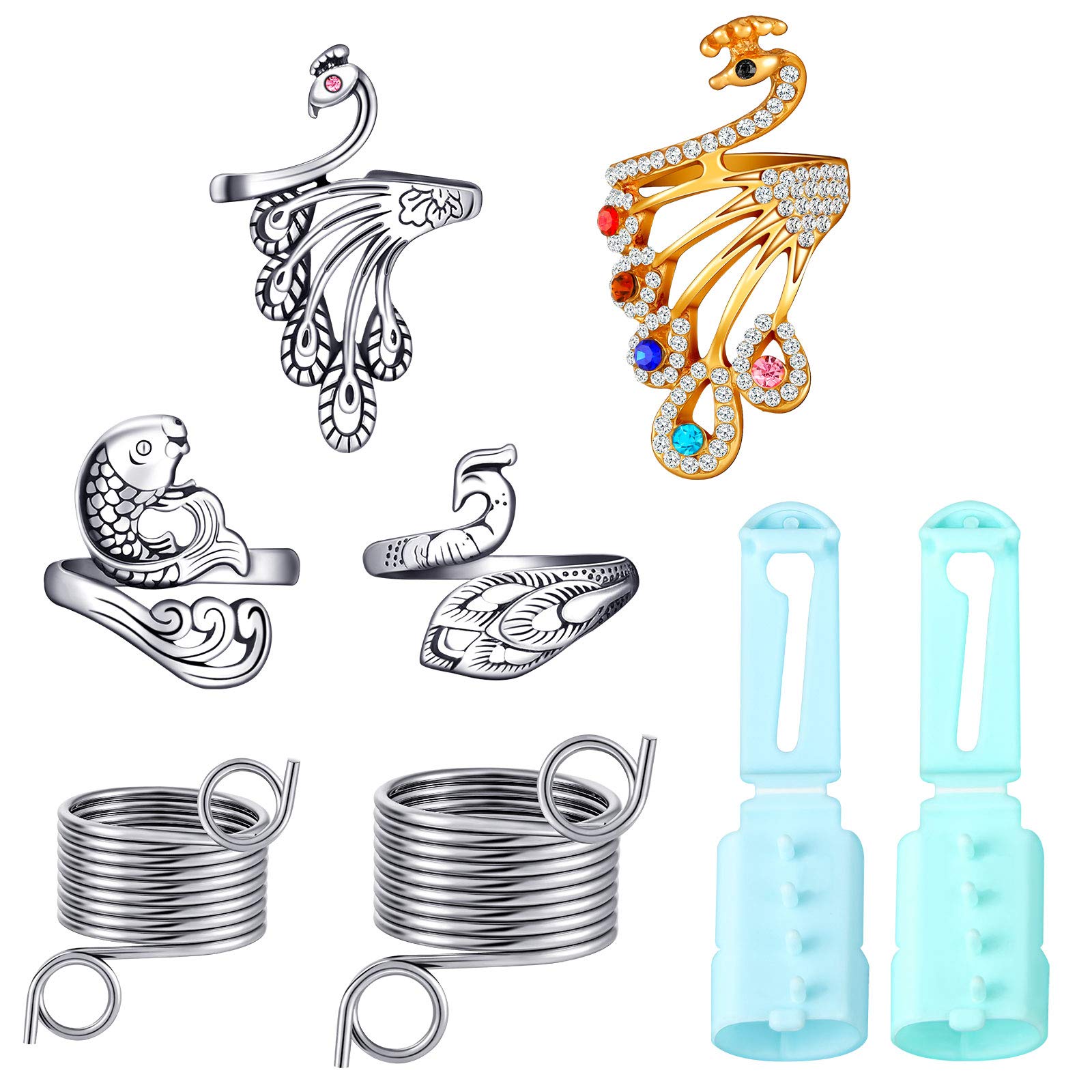 1Pc Adjustable Knitting Loop Crochet Ring Knitting Accessories Octopus Ring  for Yarn Guide Finger Holder Knitting Tool - AliExpress