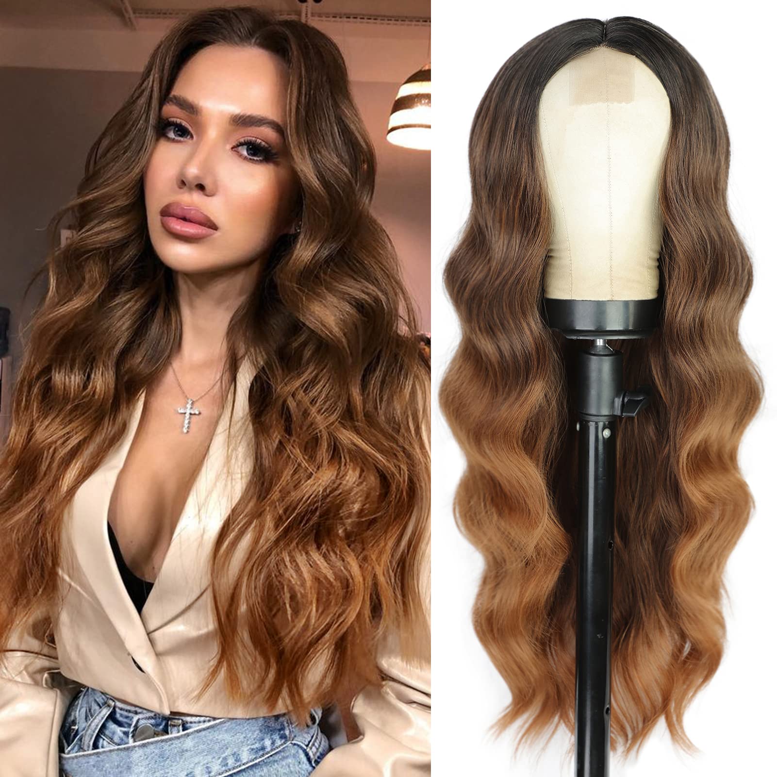 Layered Brown Hair Extensions - Roblox