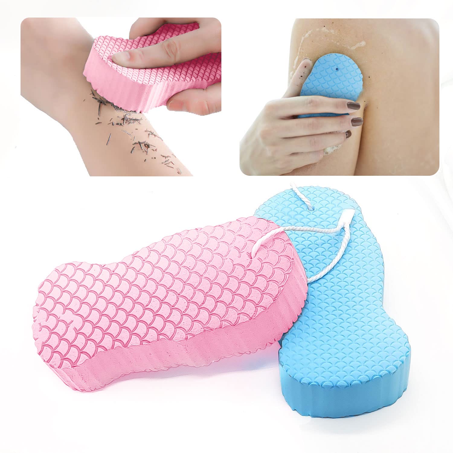 Exfoliating Bath Sponge Magic Bath Sponge 3D Bath Sponge Shower