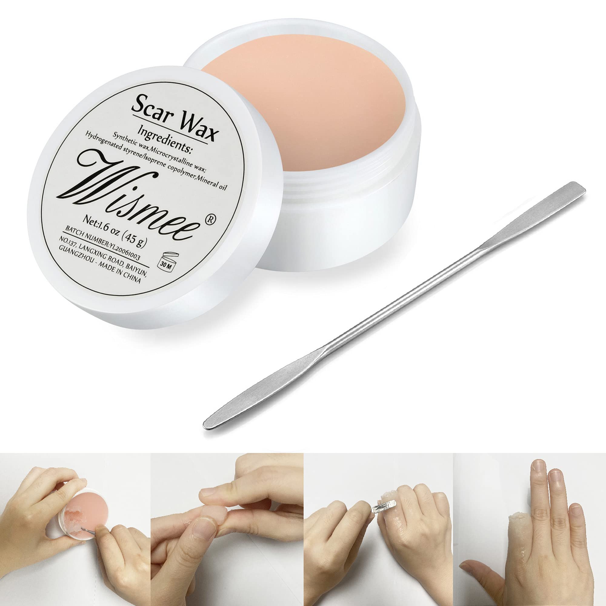 Special Effect Make-up - Modeling Putty wax for creating fake wounds