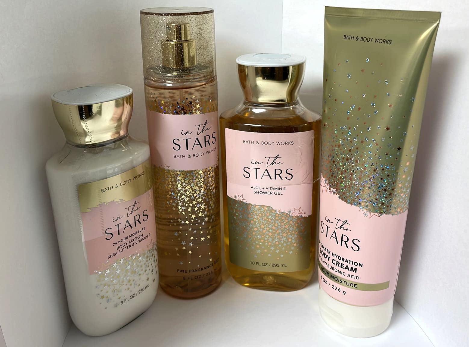 Bath and Body Works IN THE STARS Gift Set - Body Lotion - Body Cream -  Fragrance Mist 