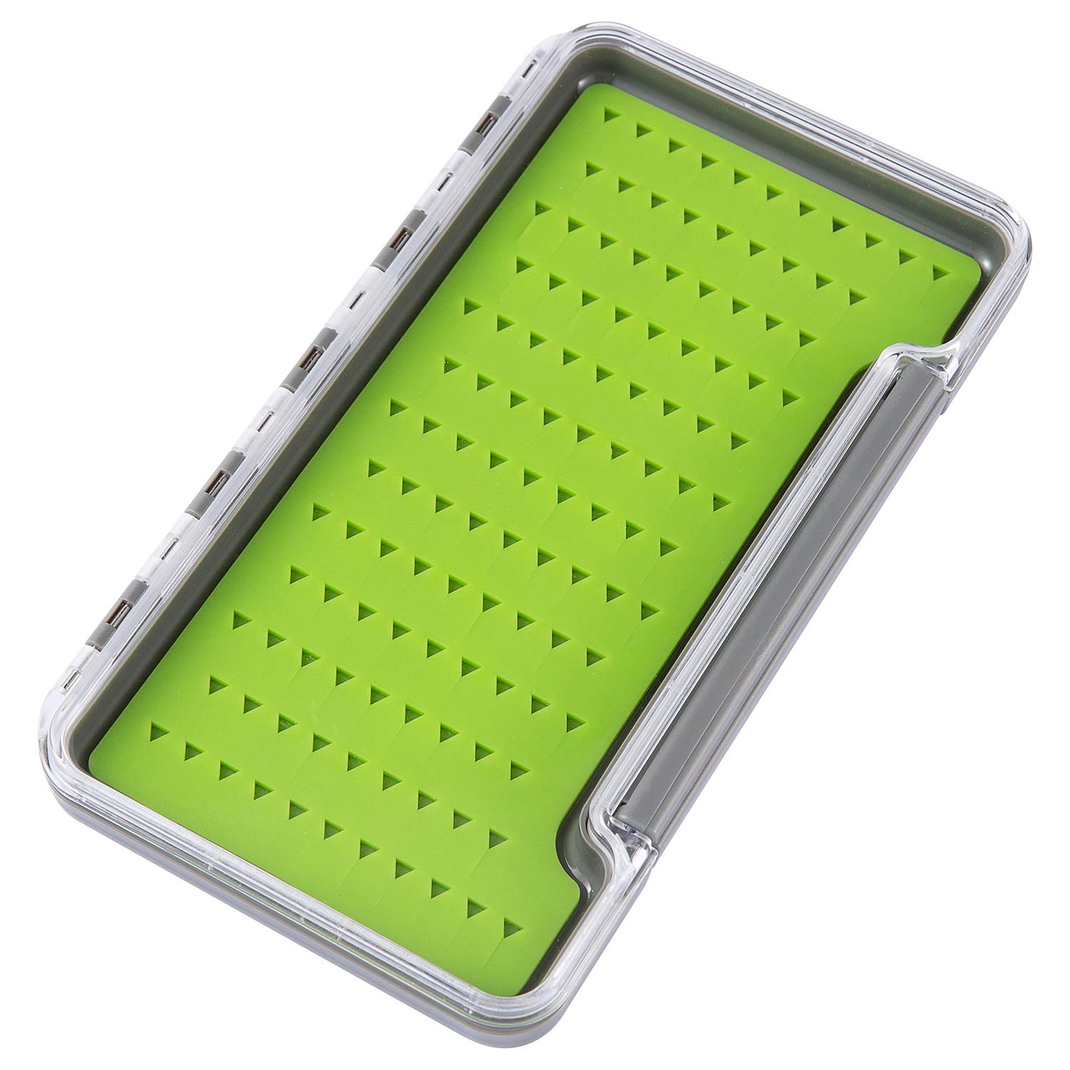 Bassdash Waterproof Fly Box Single/Double Sided Fishing Flies