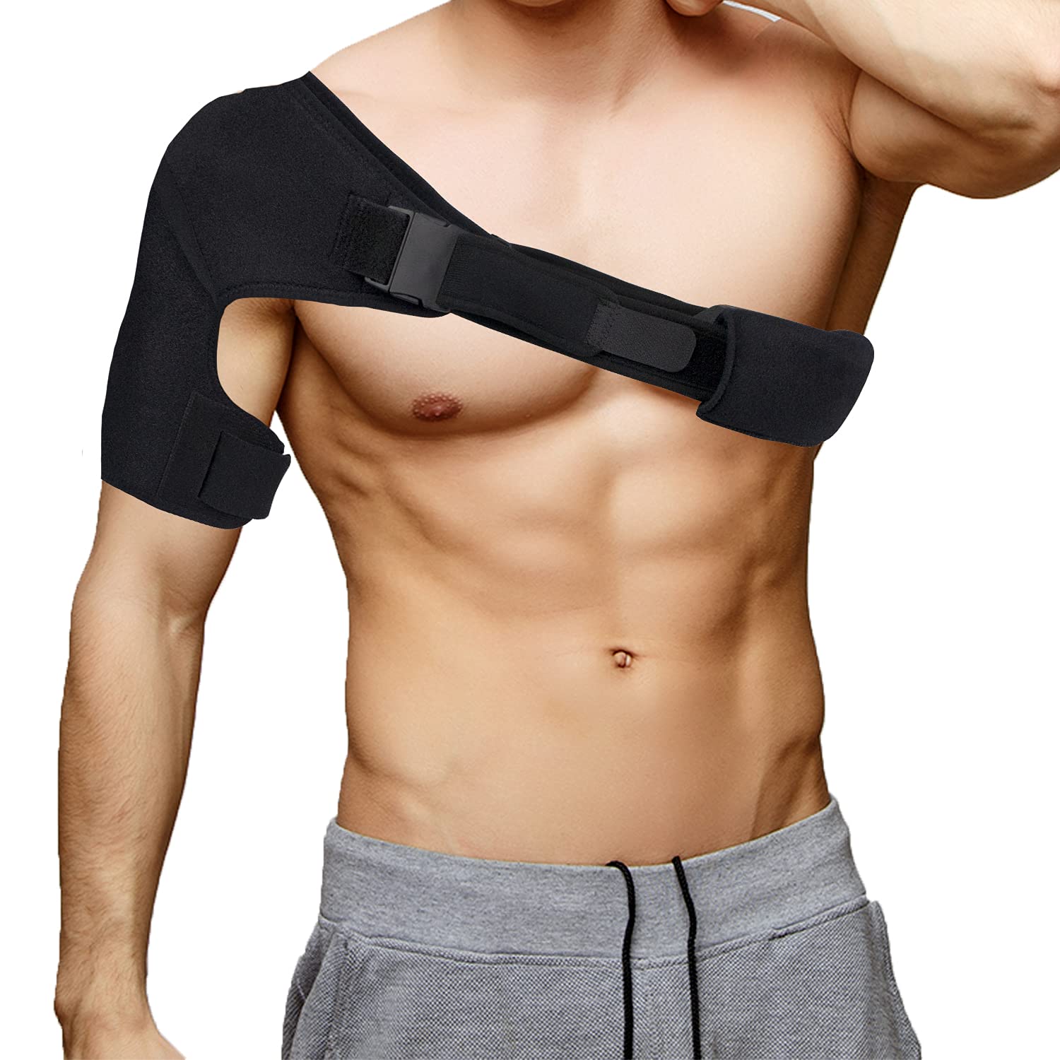 Vive Shoulder Brace - Rotator Cuff Compression Support - Men Women