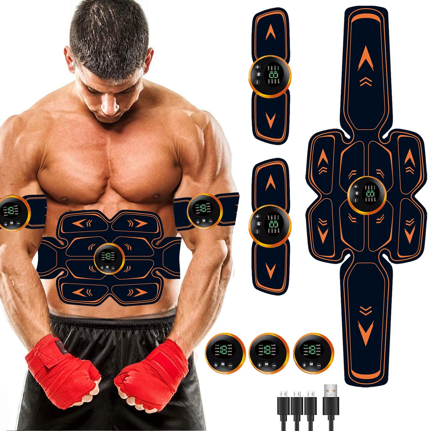 Abs Trainer, Abdominal Toning Belt Trainer, Abs Workout Equipment