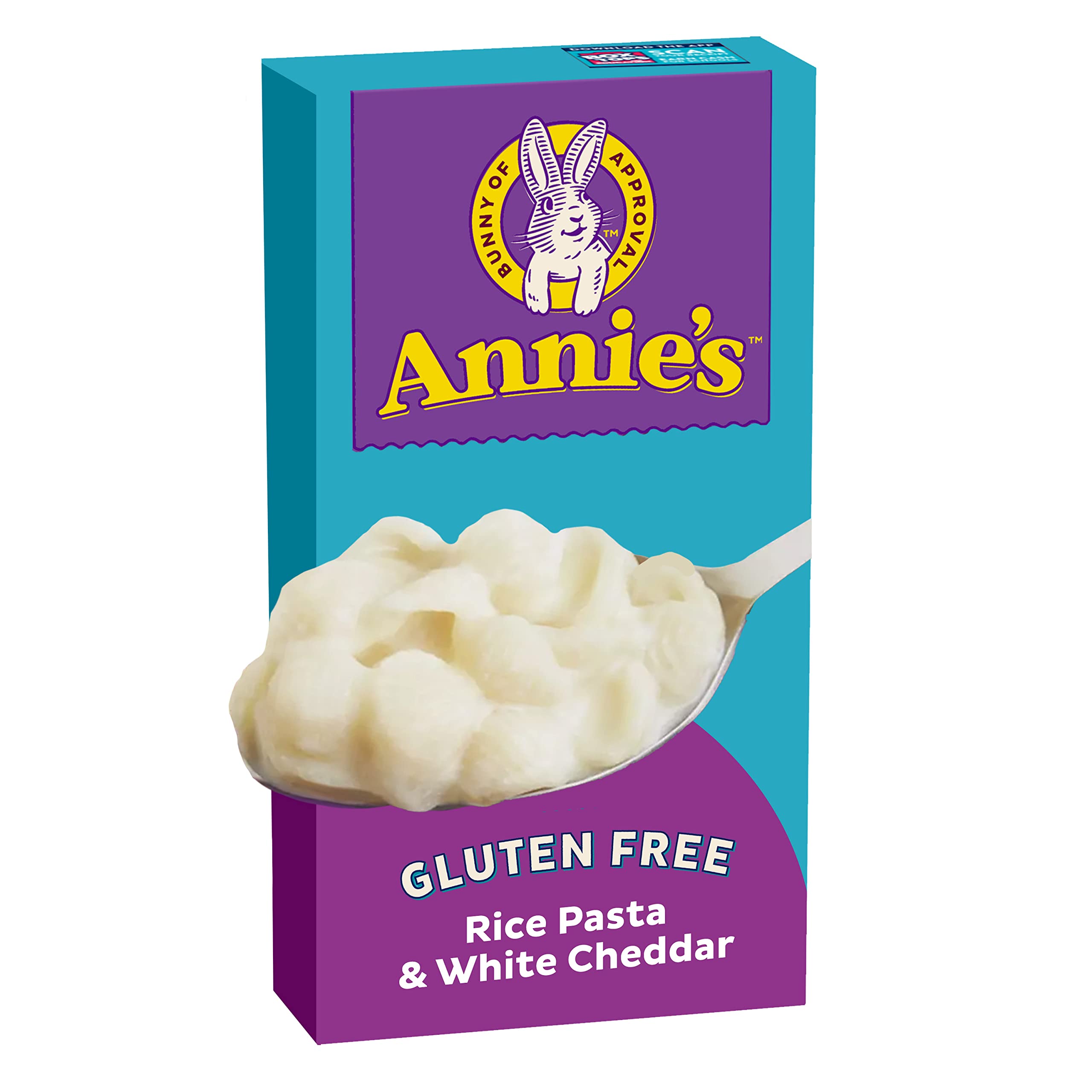 Annies Homegrown Rice Pasta Shells With White Cheddar - 6 oz box