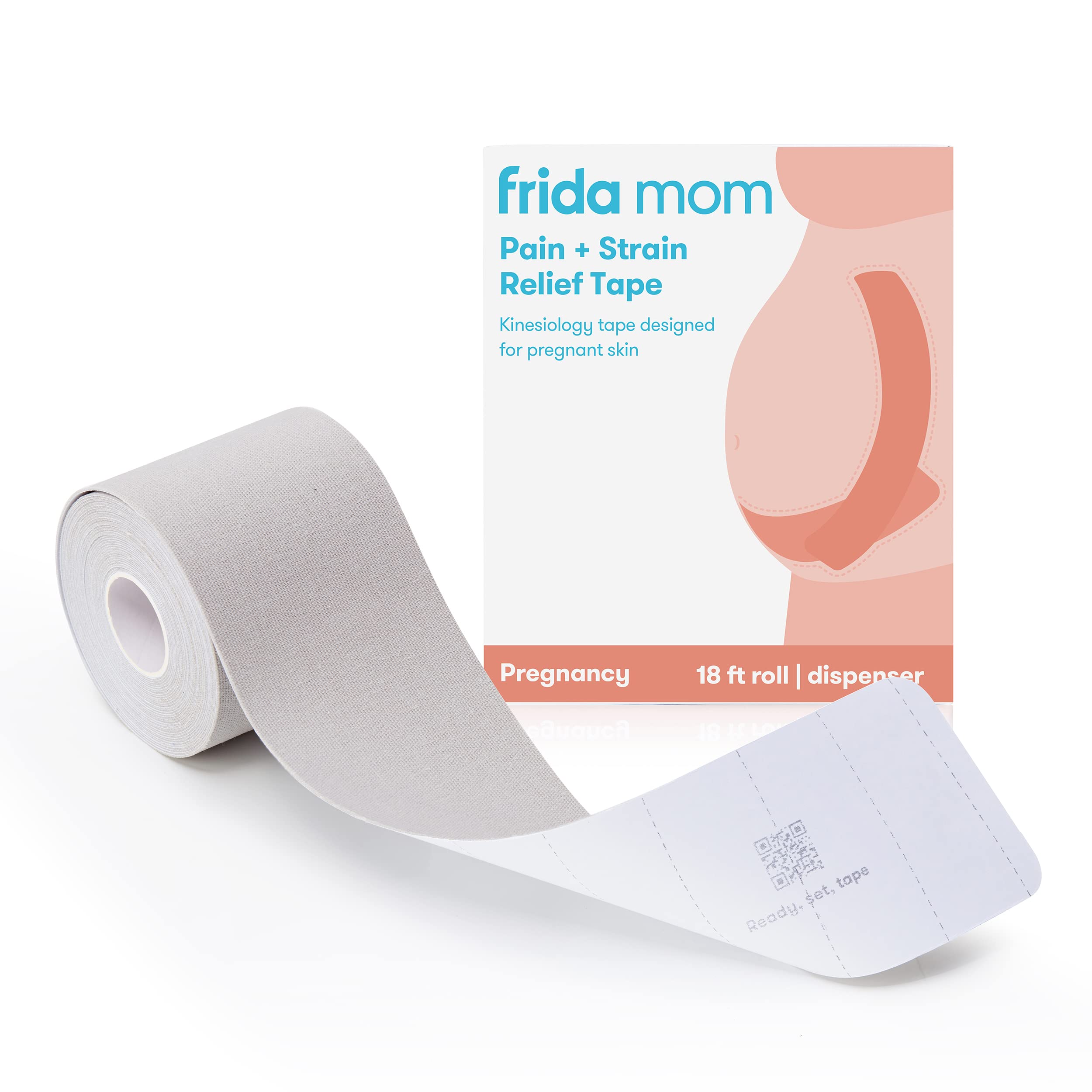 Frida Mom Pregnancy Belly Band Tape, Discreet Kinesiology Tape for  Pregnant Skin, Maternity Belly Support, Pain + Strain Relief