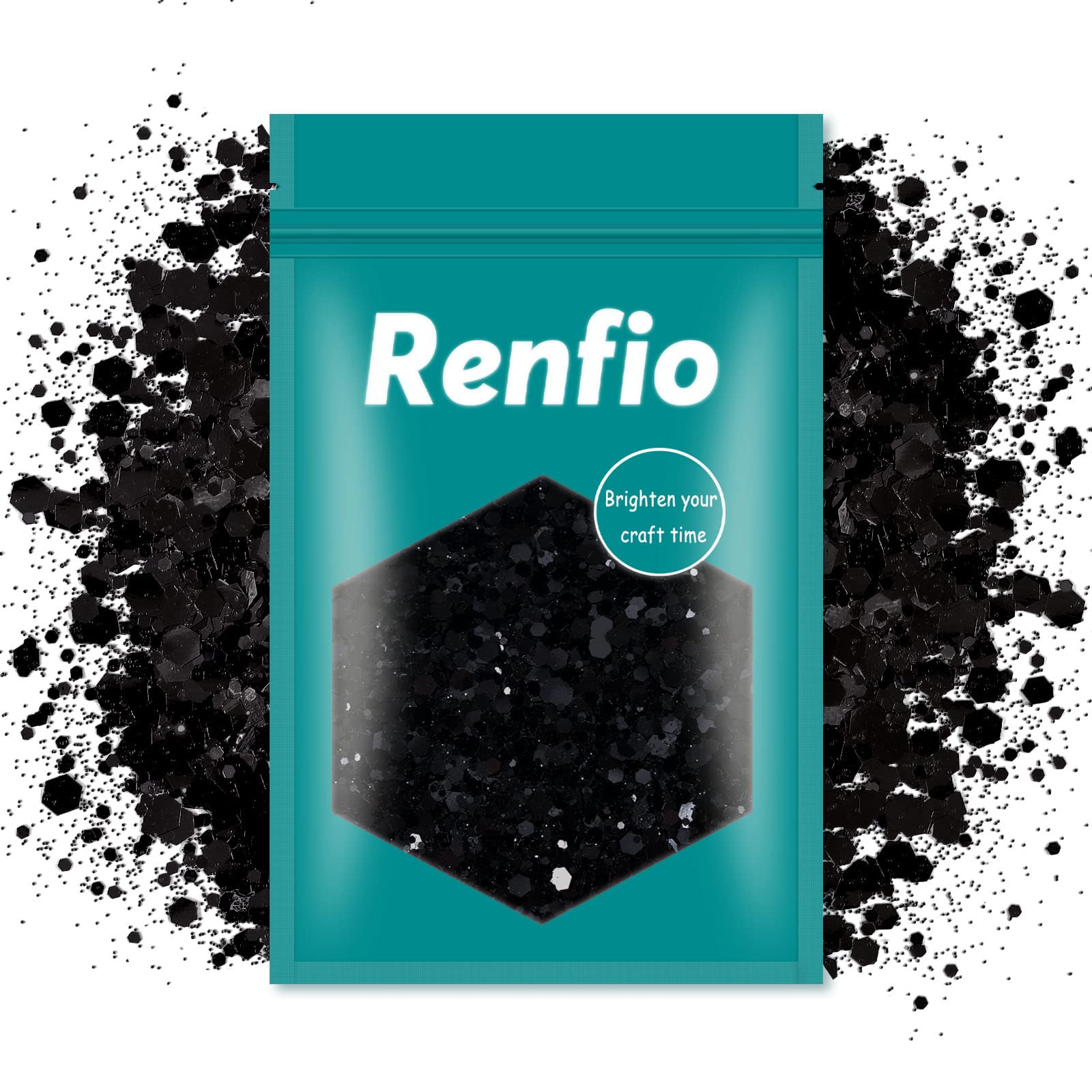 Let's Resin Black Mica Pigment Powder - 3.5oz/100g