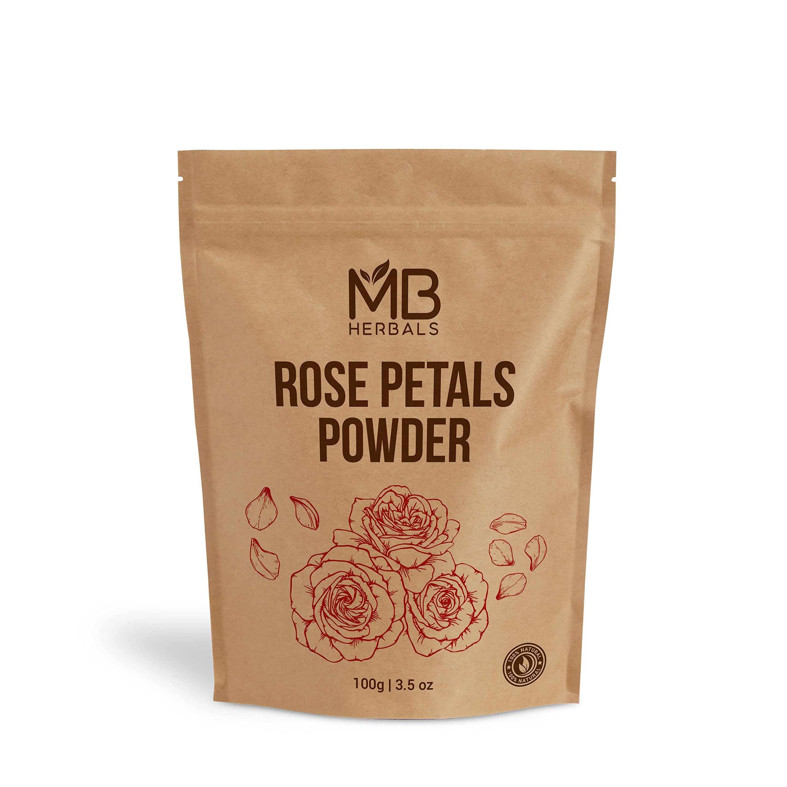 MB Herbals Rose Powder 100g (3.5oz)