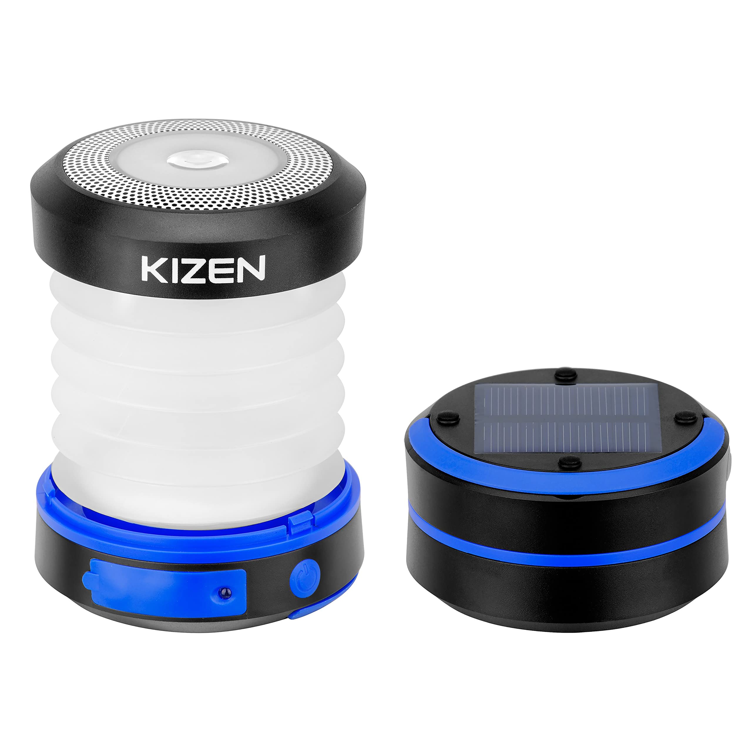 KIZEN Solar Lantern - Collapsible LED Camping Lantern