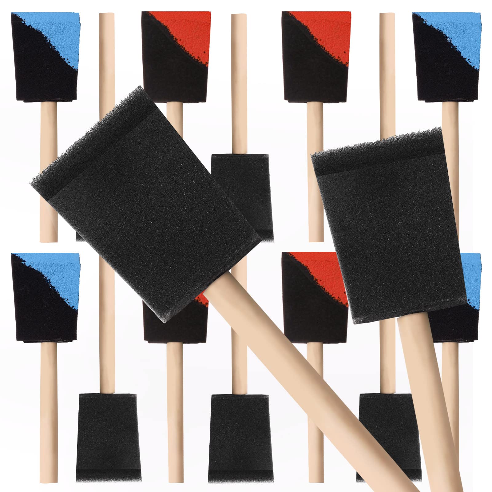 YiBaiBrush-Foam Paint Brushes, 2 Inch Sponge Brushes 20 Pack