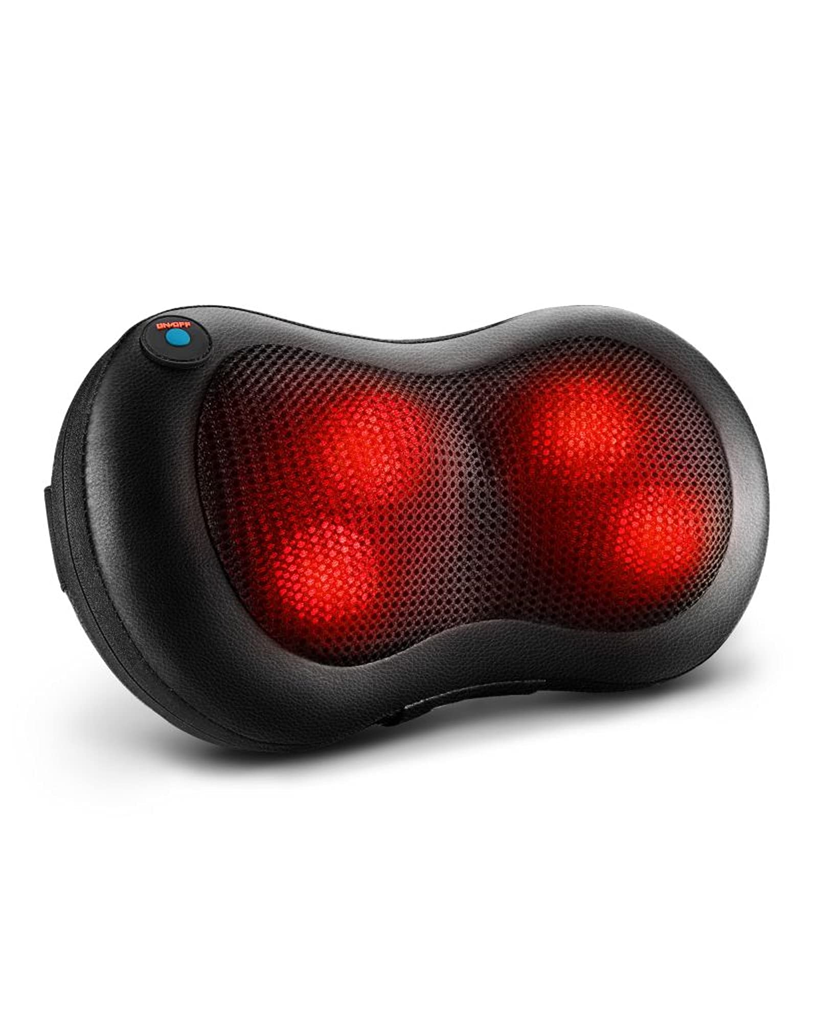 Naipo Shiatsu Back and Neck Massager with Heat Deep Kneading Massage for  Neck, Back, Shoulder, Foot and Legs, Use at Home, Car, Office 