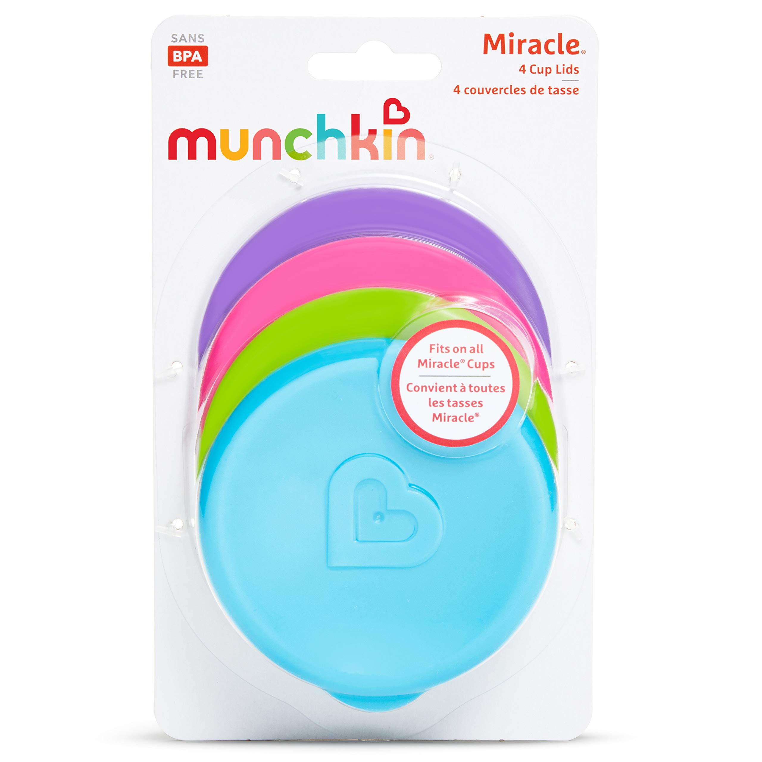 Munchkin Miracle Stainless Steel 360 Sippy Cup, Assorted