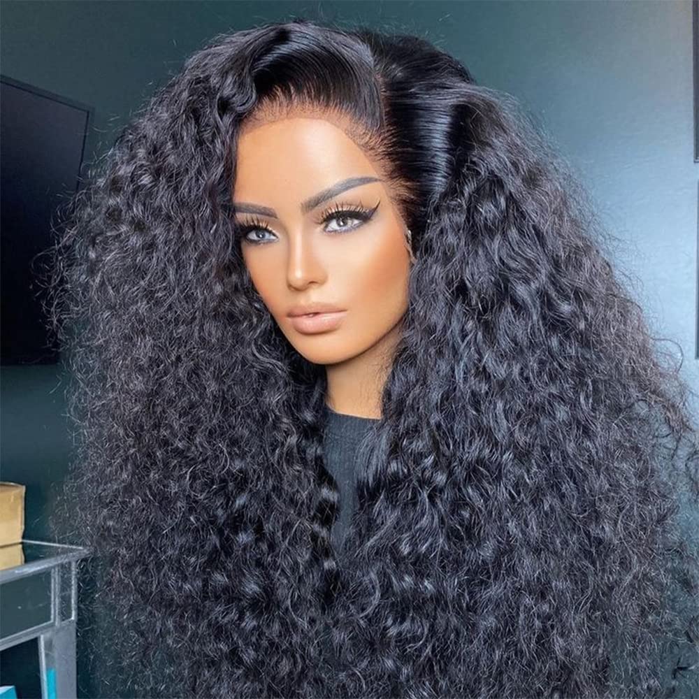 13x6 Transparent Lace Front Wigs Human Hair Curly Human Hair Wigs