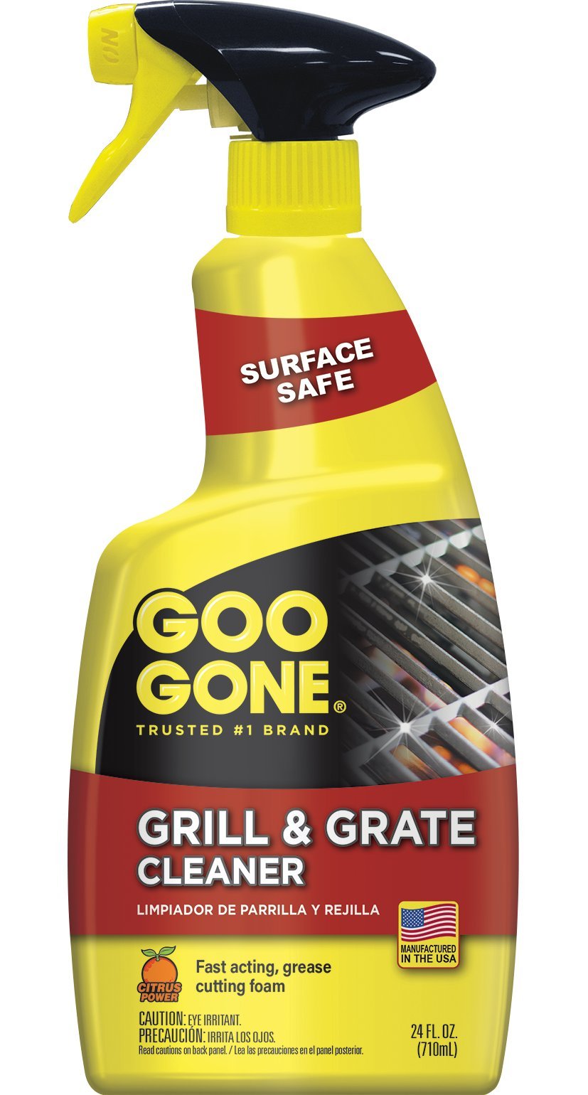 Goo Gone Grill and Grate Cleaner - 24 Ounce - Cleans Cooking Grates and  Racks 24 Fl Oz (Pack of 1)