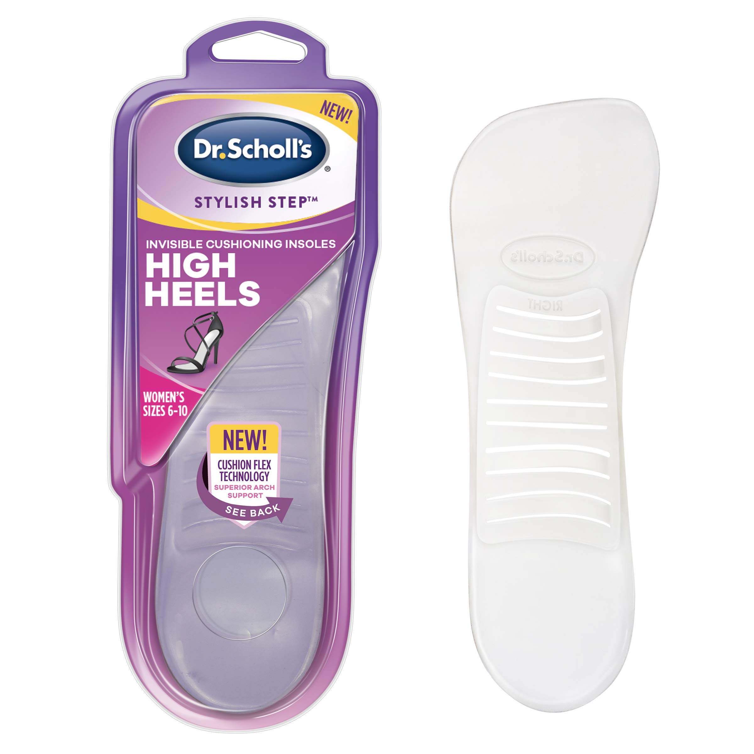 Amazon.com: Scholl Gel Activ Everyday Heels Insoles, One Size Fits All :  Health & Household