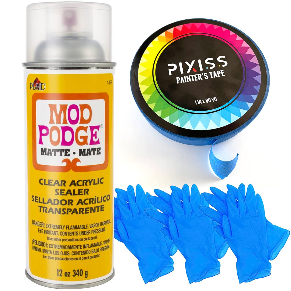 Matte Mod Podge Spray Acrylic Sealer Clear Coating Matte Paint Sealer