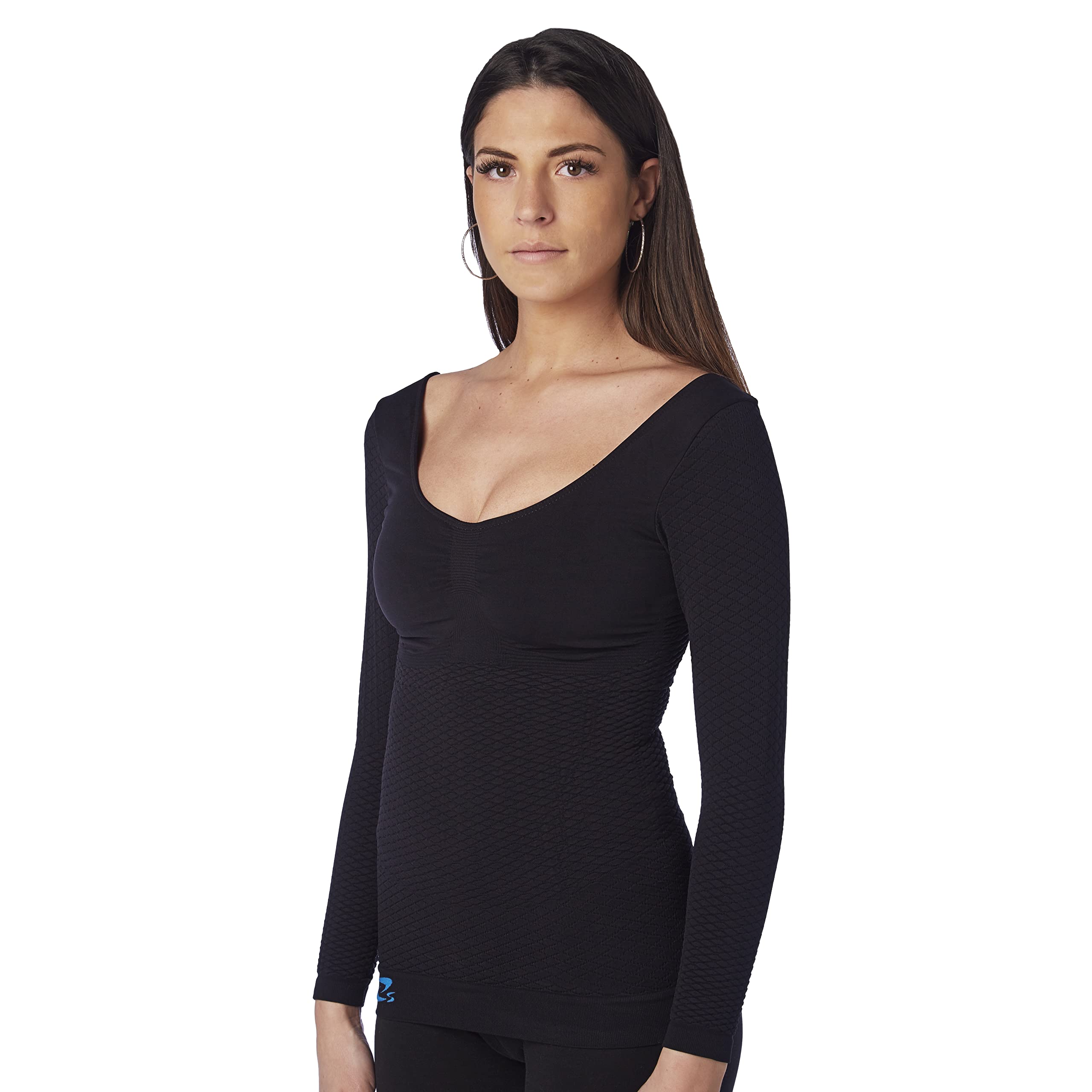 CzSalus Flat Knit K1 Long-Sleeved Women Compression Vest to Alleviate The  discomforts of Lipoedema, Lymphoedema