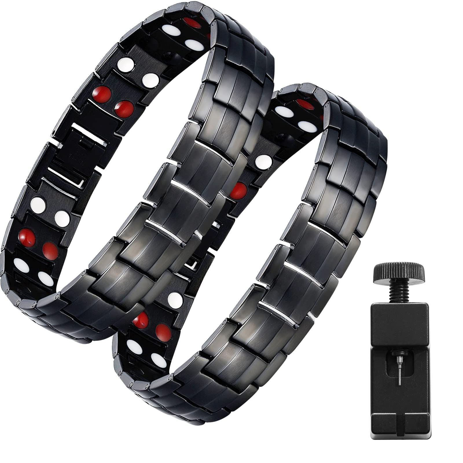 Buy Fashion Frill Couple Bracelet Stretchable Wristband Magnetic Bracelets  For Women Men Girls Online at Best Prices in India - JioMart.