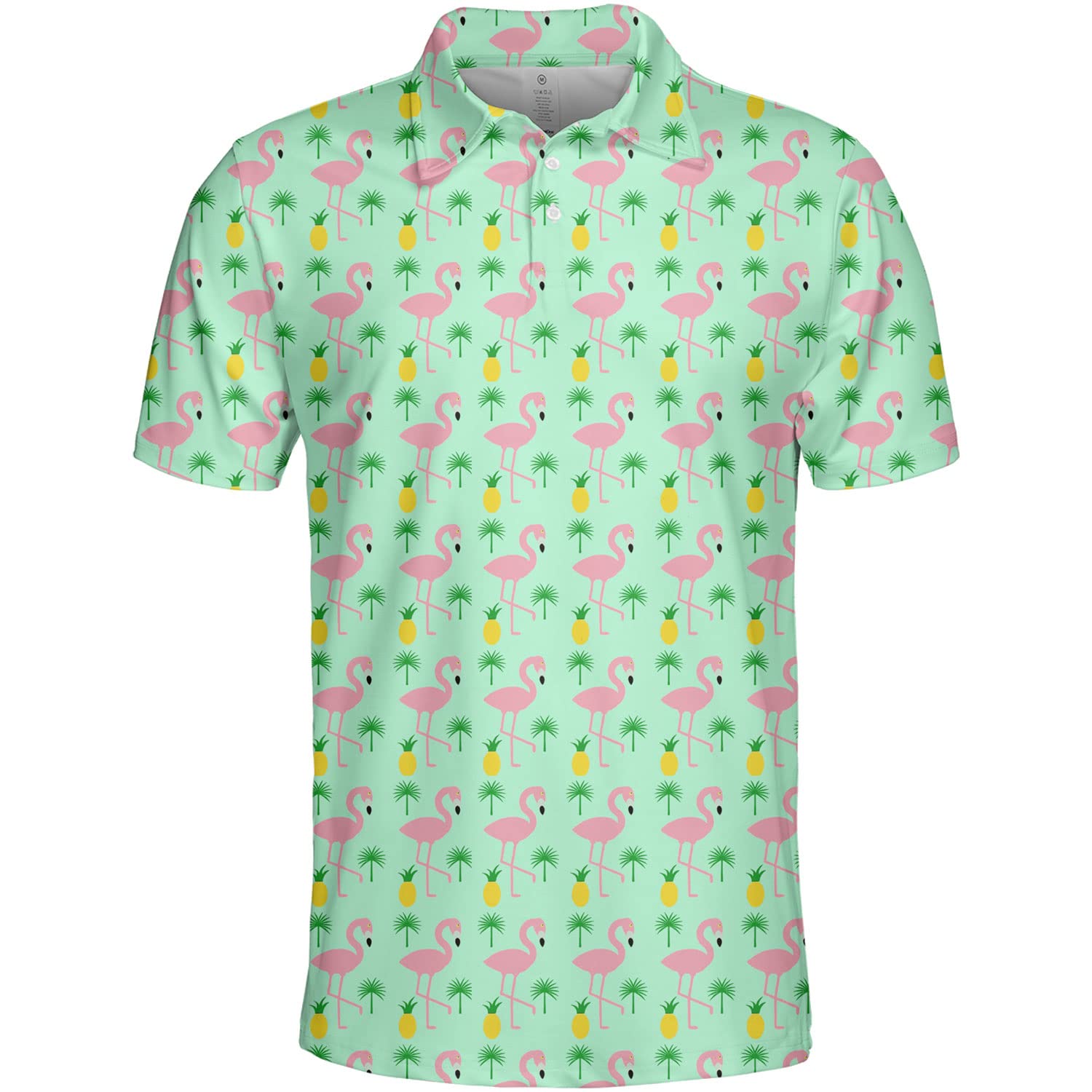 Bowling-collar pique shirt - Men