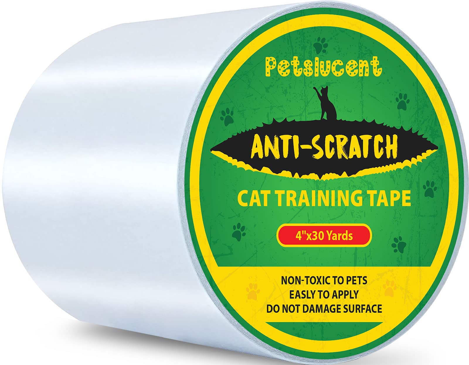 Petslucent Cat Scratch Furniture Protector Tape, Cat Anti Scratch Deterrent  Training Tape, Double Sided Clear Sticky