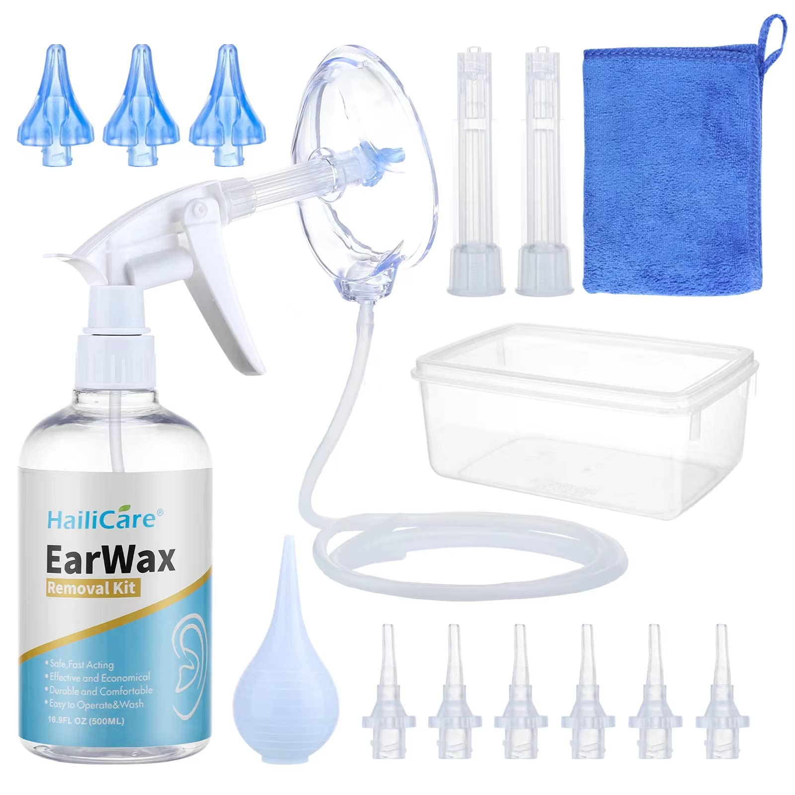 Ear Wax Removal - Manual Ear Irrigation Flushing System - Safe and Eff –  TweezerCo