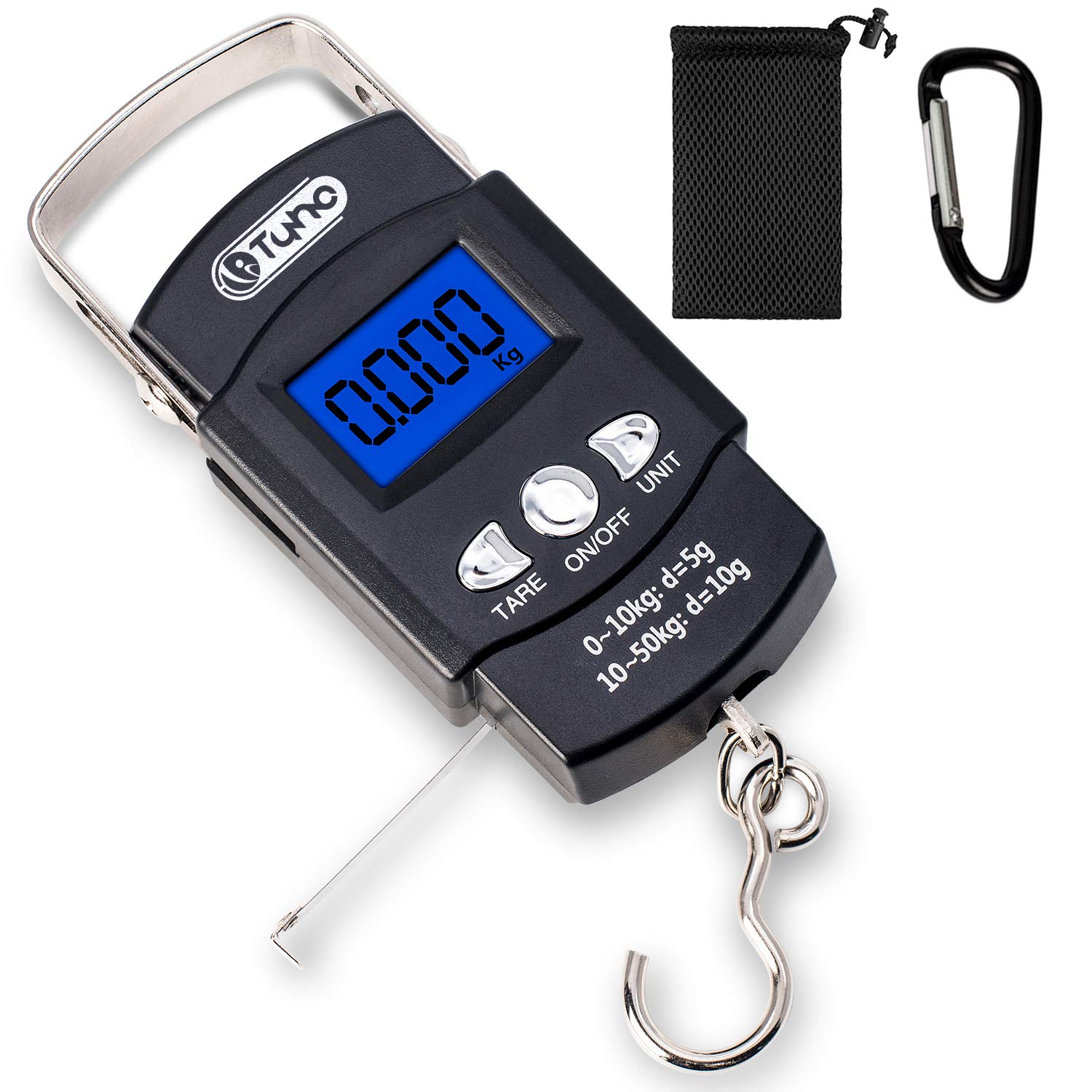 110lb/50kg Portable Digital Luggage Scale LCD Display Backlight