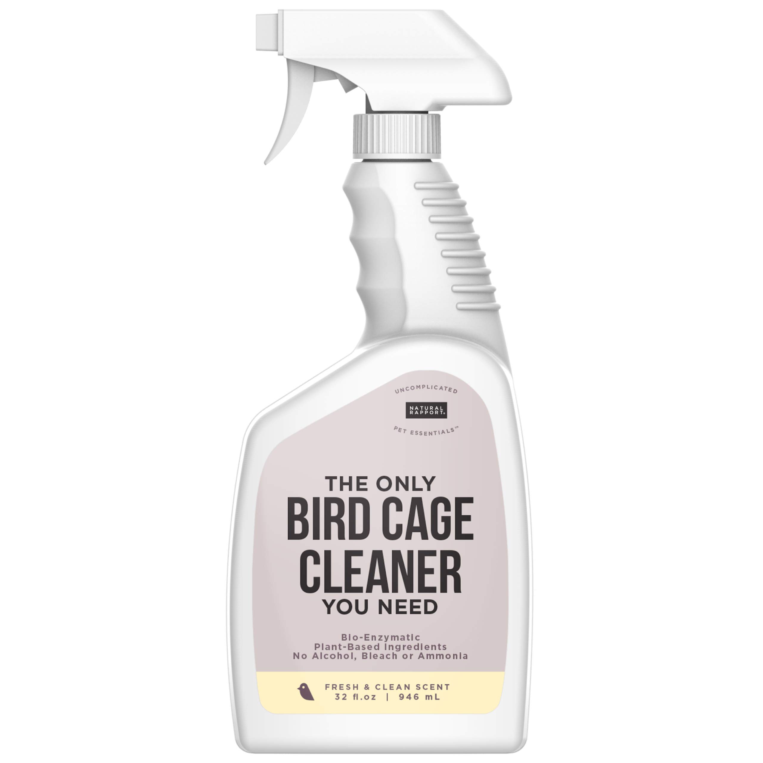 Natural Rapport Bird Cage Cleaner - The Only Bird Cage Cleaner You