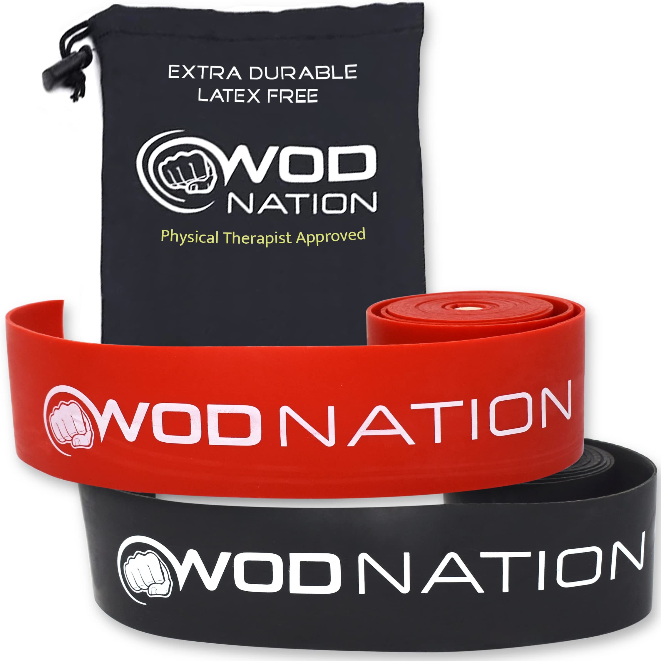 WOD Nation Muscle Floss Bands Recovery Band for Tack and Flossing Sore  Muscles and Increasing Mobility 