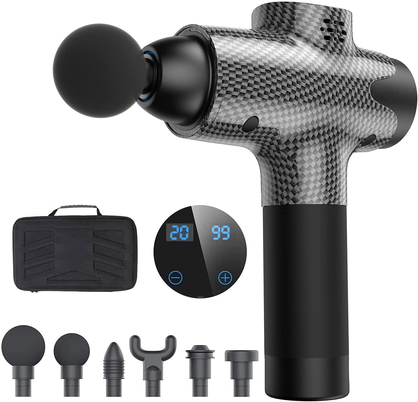 Massage Gun Deep Tissue,Percussion Back Massager Gun for Athletes Muscle  Massage Gun for Pain Relief…See more Massage Gun Deep Tissue,Percussion  Back