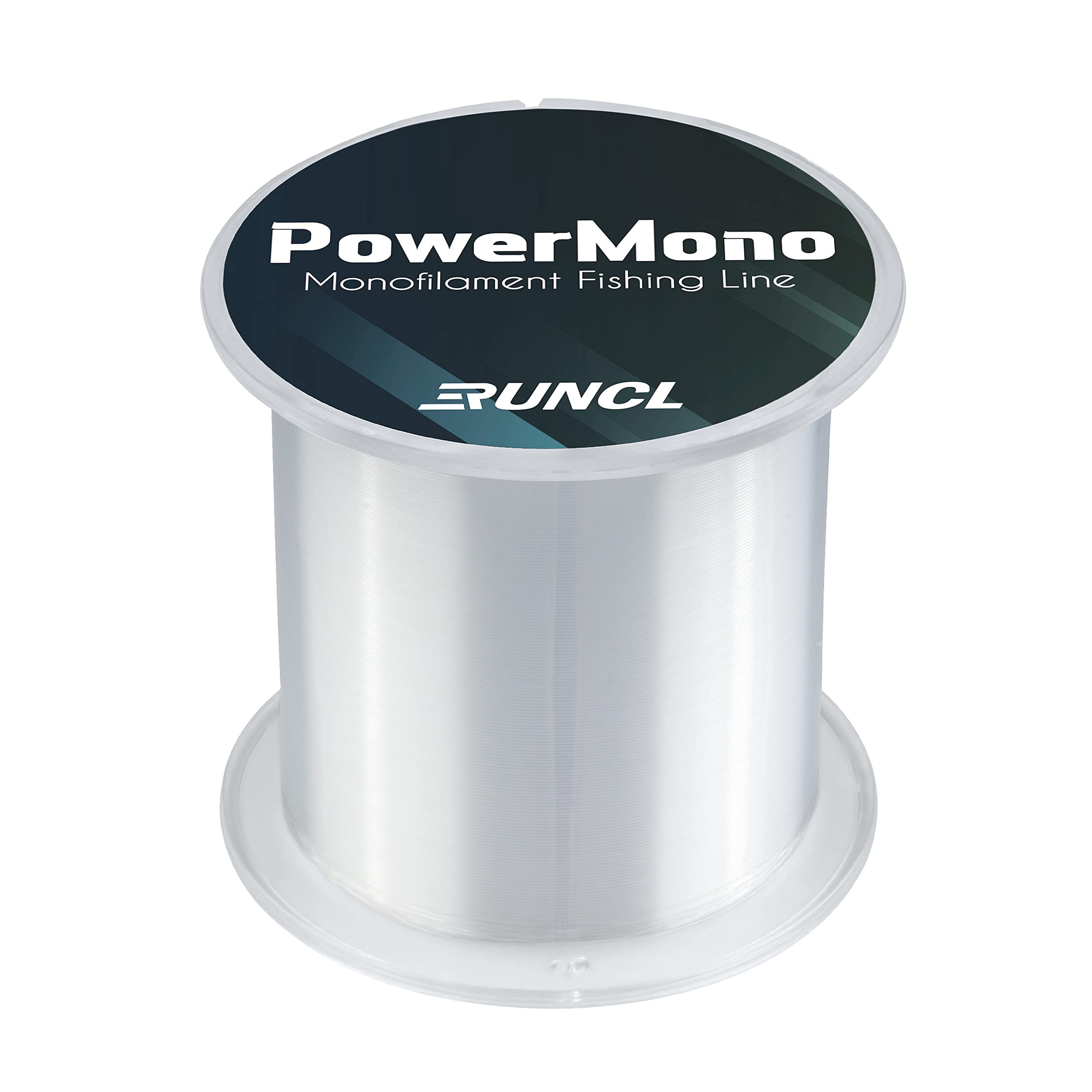 RUNCL PowerMono Fishing Line, Monofilament Fishing Line 300/500/1000Yds -  Ultimate Strength, Shock Absorber, Suspend in