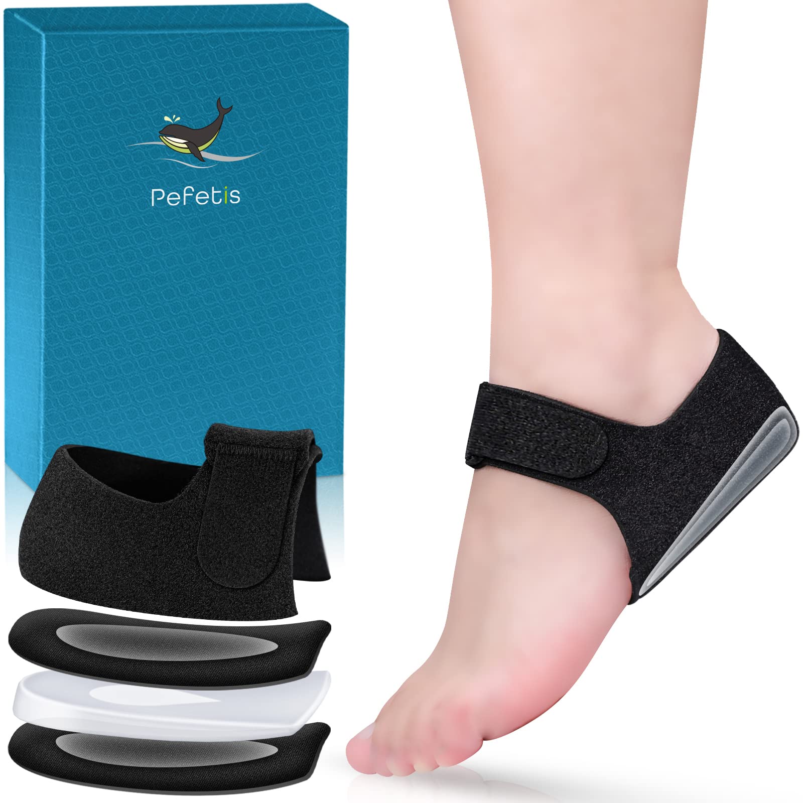 Dr Foot Anti Crack Silicone Gel Heel Pad Socks | For Heel Swelling –  Drfootin