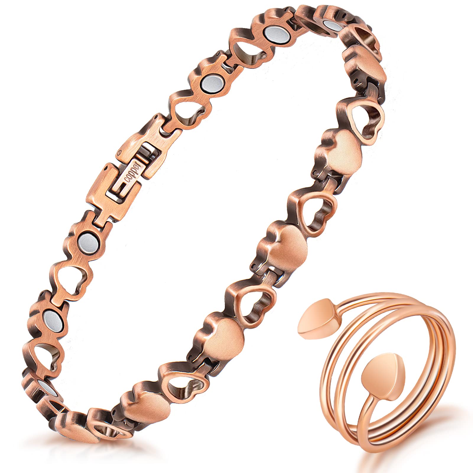 PURE SOLID COPPER Magnetic Bracelet Arthritis Pain Therapy Energy Cuff -  Cross - Simpson Advanced Chiropractic & Medical Center