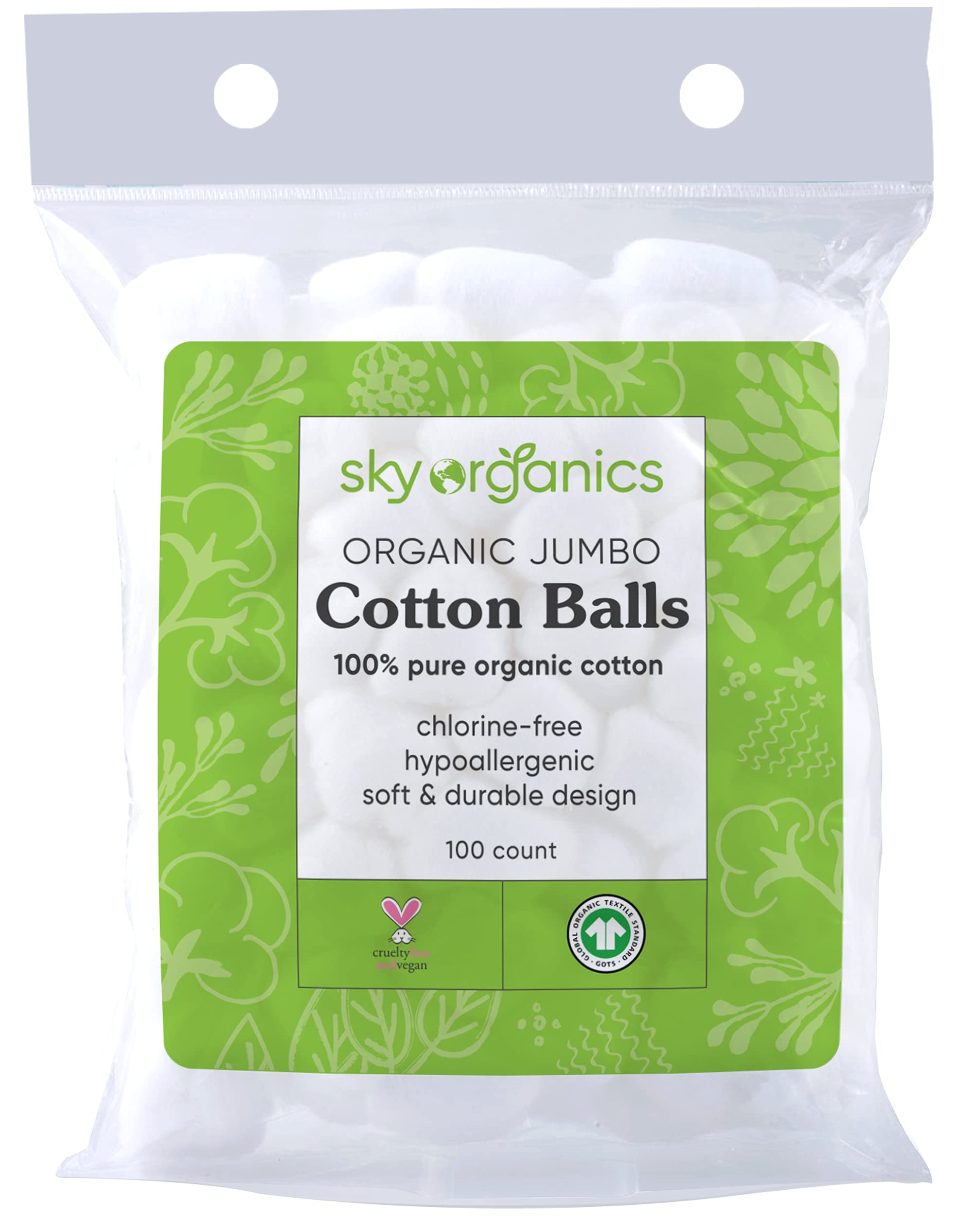 Beauty 360 Large Absorbent Cotton Balls 100 ct. – The Krazy Coupon