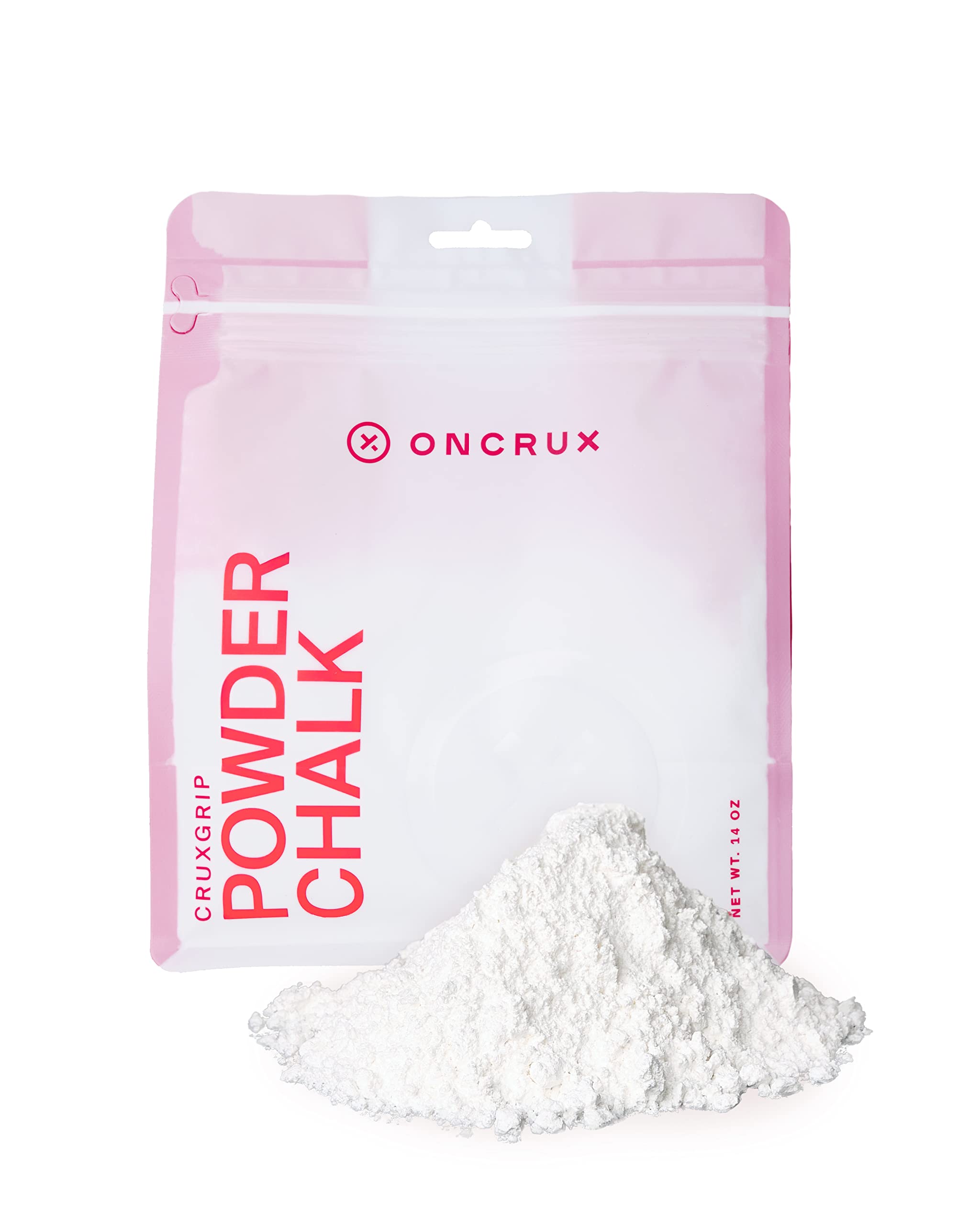 ONCRUX Loose Chalk Powder 14 OZ- Magnesium Carbonate Gym Chalk for Rock  Climbing - Weight Lifting Chalk Powder - Hand Chalk for Gymnastics -  Workout Chalk for Weightlifting CrossFit Powerlifting Chalk