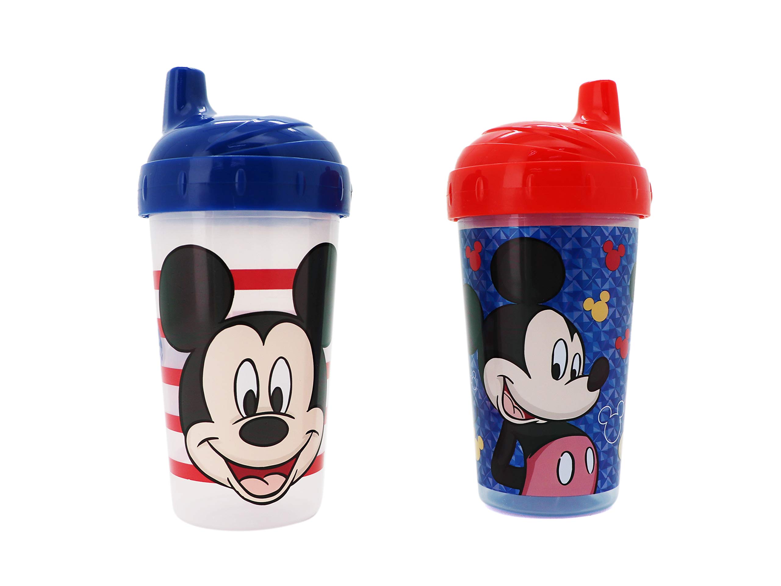 Cudlie Disney Baby Boy 2 Pack 10 Oz Hard Spout Sippy Cup for