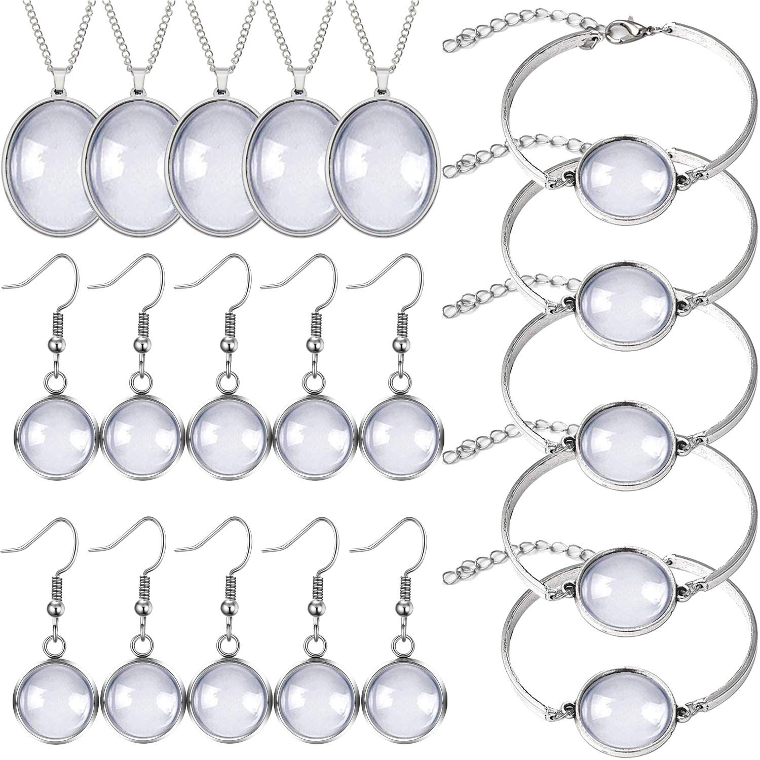 necklace tray photo pendant charm Bezel Pendant Trays For Jewelry