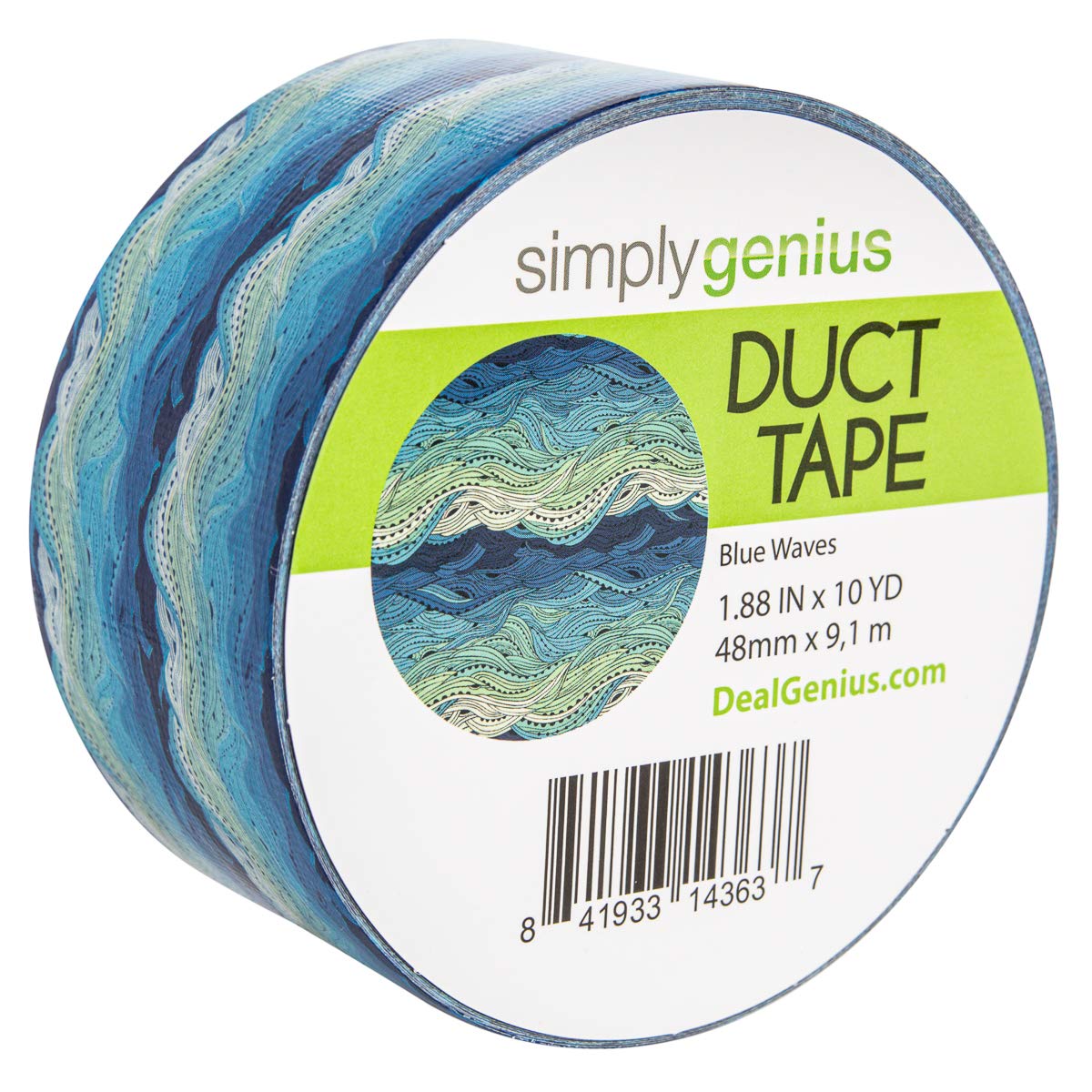 Simply Genius Pattern Duct Tape Heavy Duty - Craft Supplies for