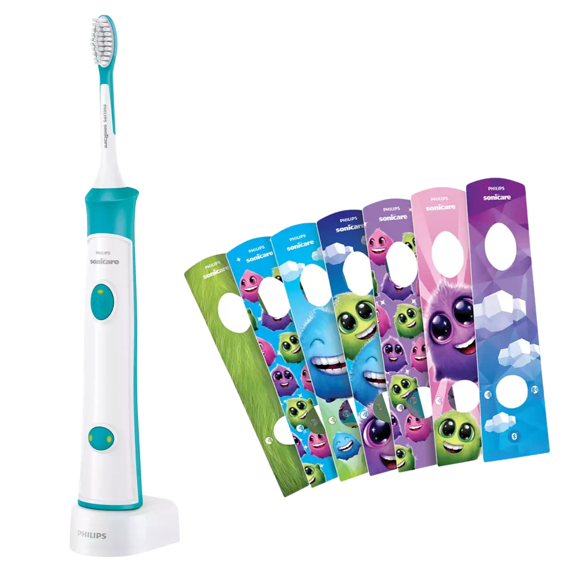 Philips Sonicare Kids Bluetooth Connected Rechargeable Electric Toothbrush, HX6321/05