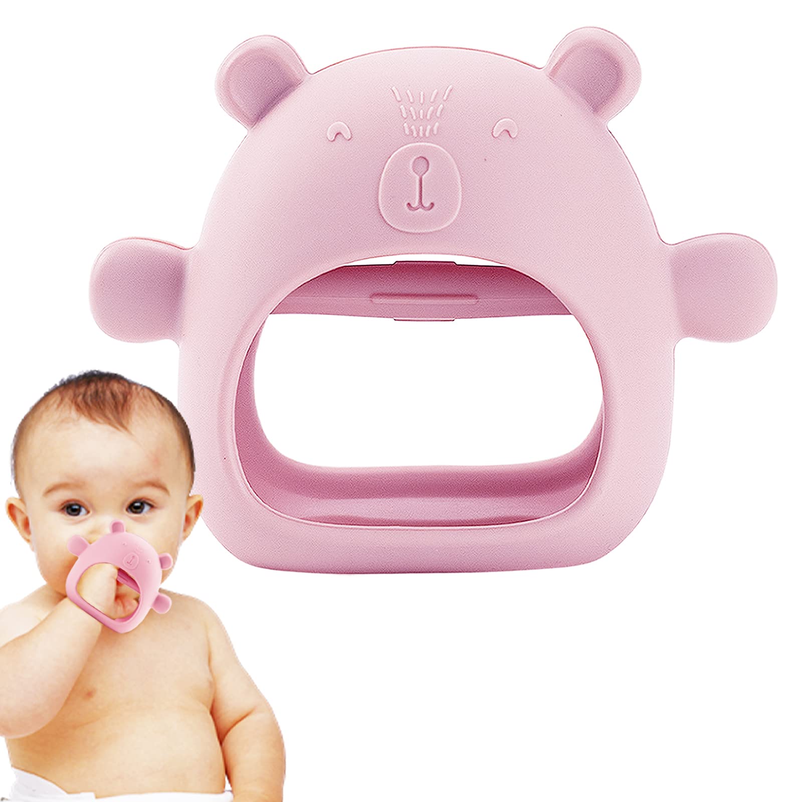 Teething Toys for Babies - Never Drop Food Grade Silicone Baby