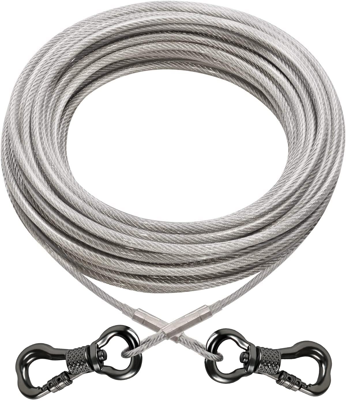 XiaZ Dog Runner Tie Out Cable for Dogs Up to 60/120/250 Pound