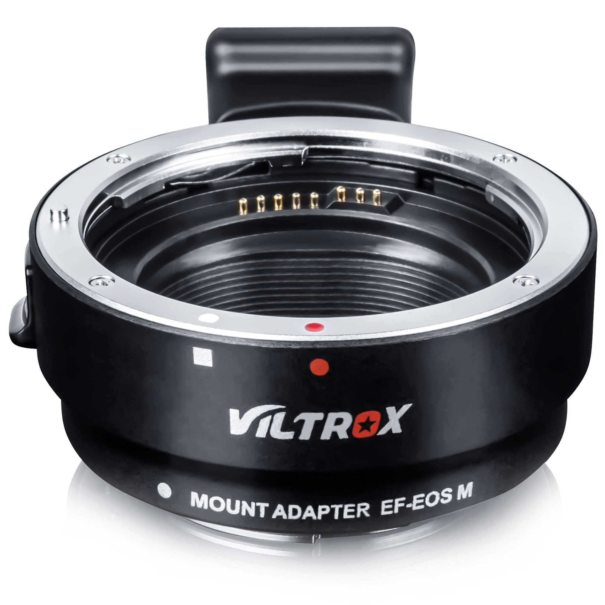 VILTROX M Lens Mount Auto Focus Adapter, Compatible with Canon EF/EF-S Lens to Canon M (EF-M Mount) Mirrorless Camera Body EOS M100 M50 M3 M10 M6 M5 EF/EF-S to EOS