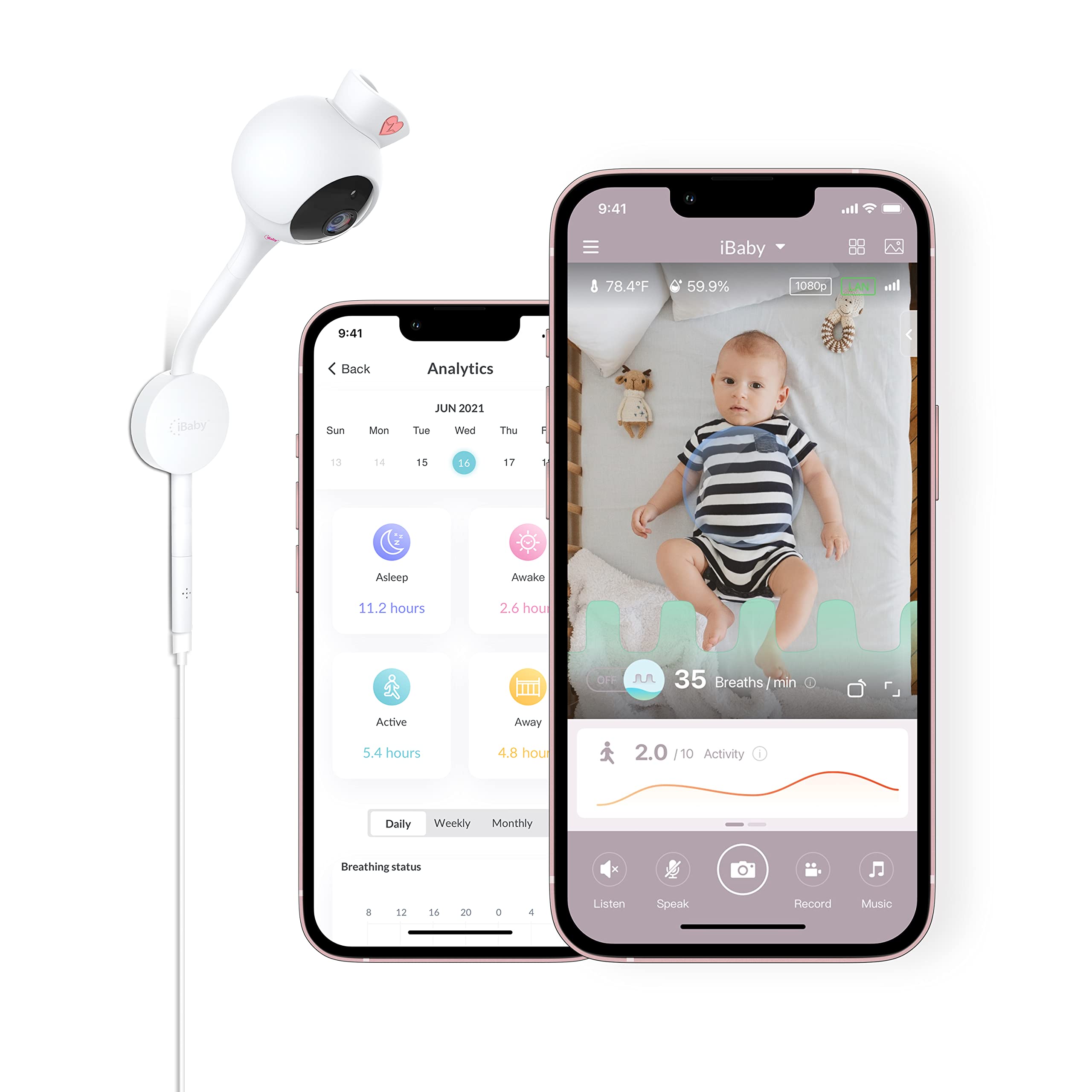 Babyphone audio Handy Care - Made in Bébé