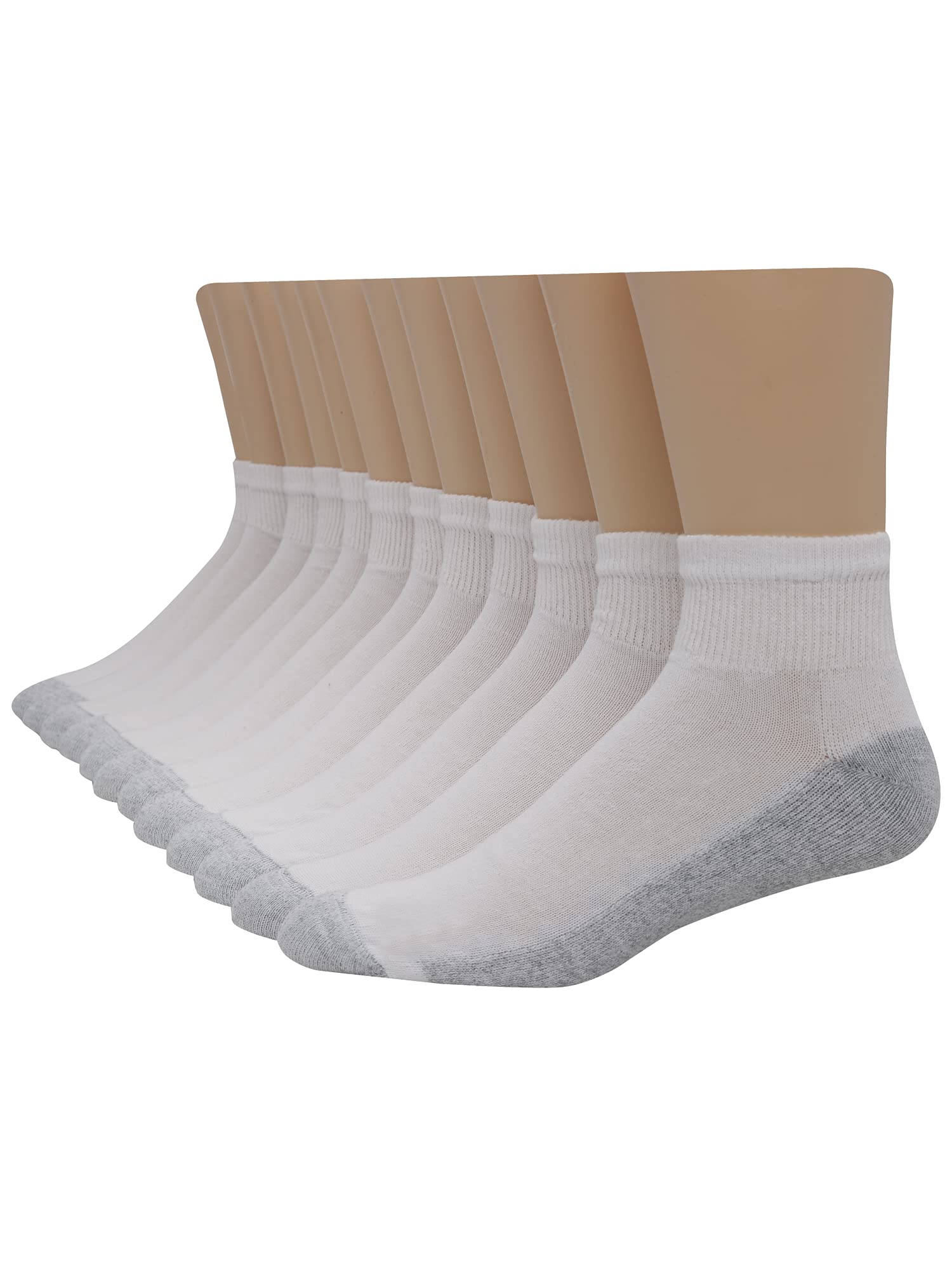  Hanes Ultimate mens Ultimate Low Cut Socks, 10-pack athletic  socks, White, 6 12 US : Clothing, Shoes & Jewelry